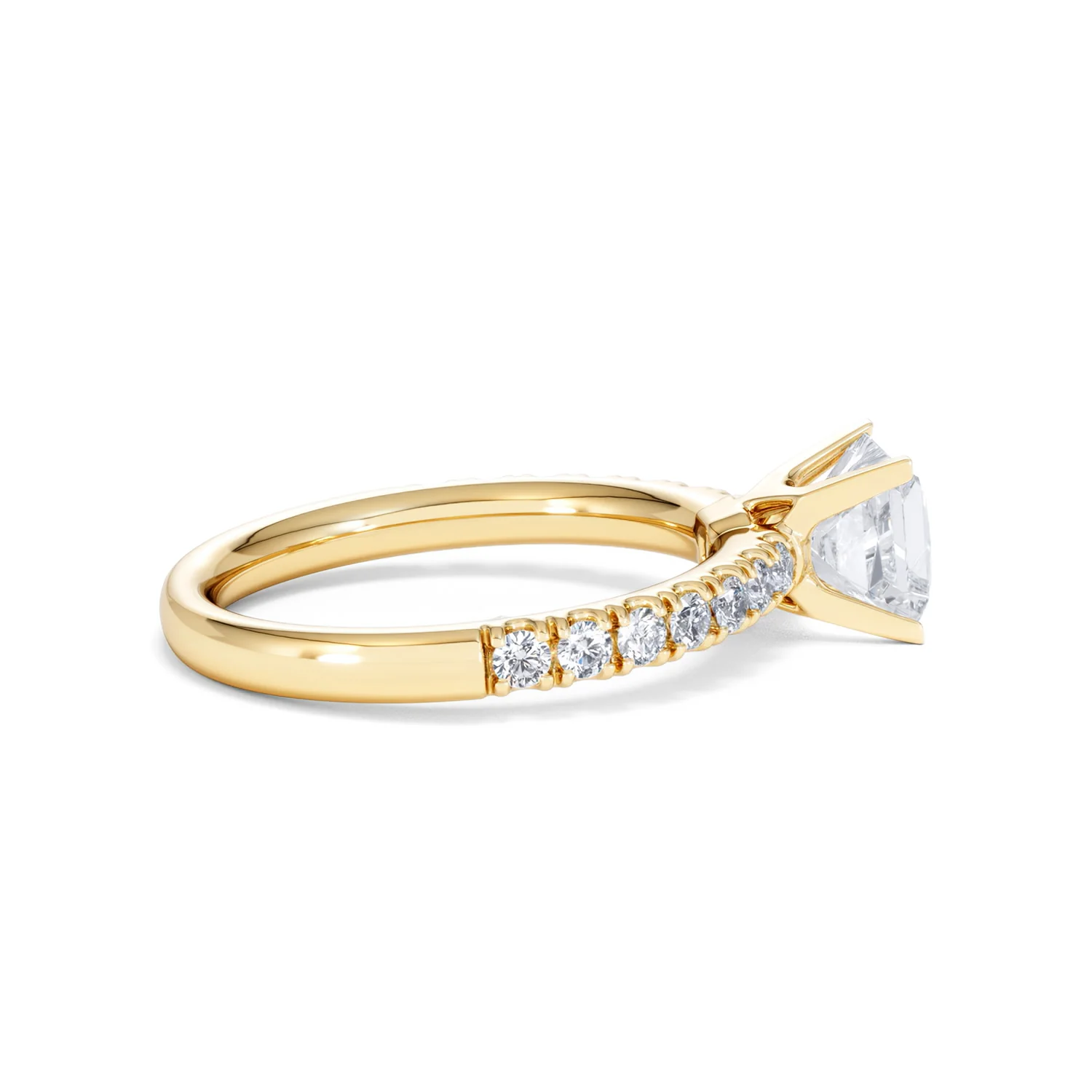 Katerina GIA Princess Diamond Engagement Ring 18K Gold 1.55ct G/SI2 - Image 30