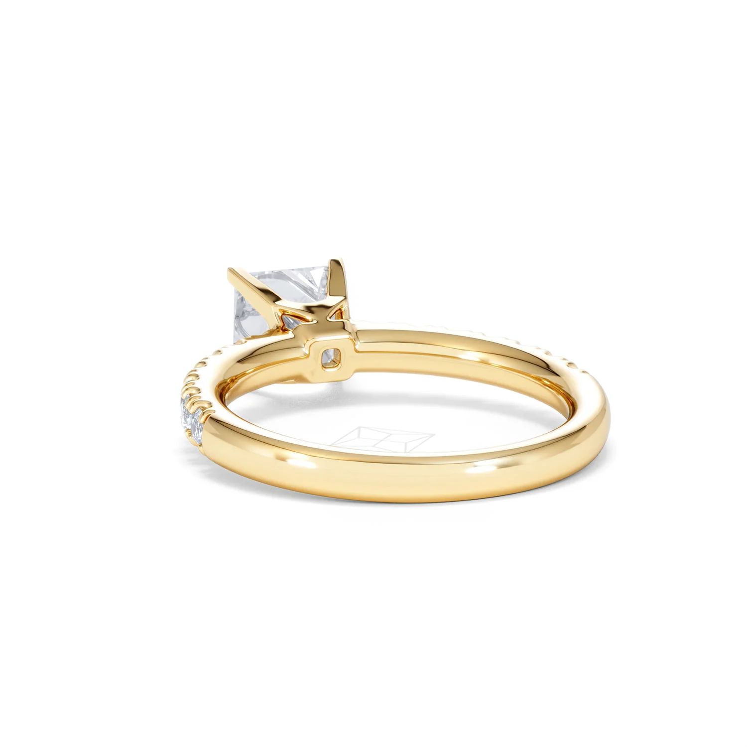 Katerina GIA Princess Diamond Engagement Ring 18K Gold 1.55ct G/SI2 - Image 53