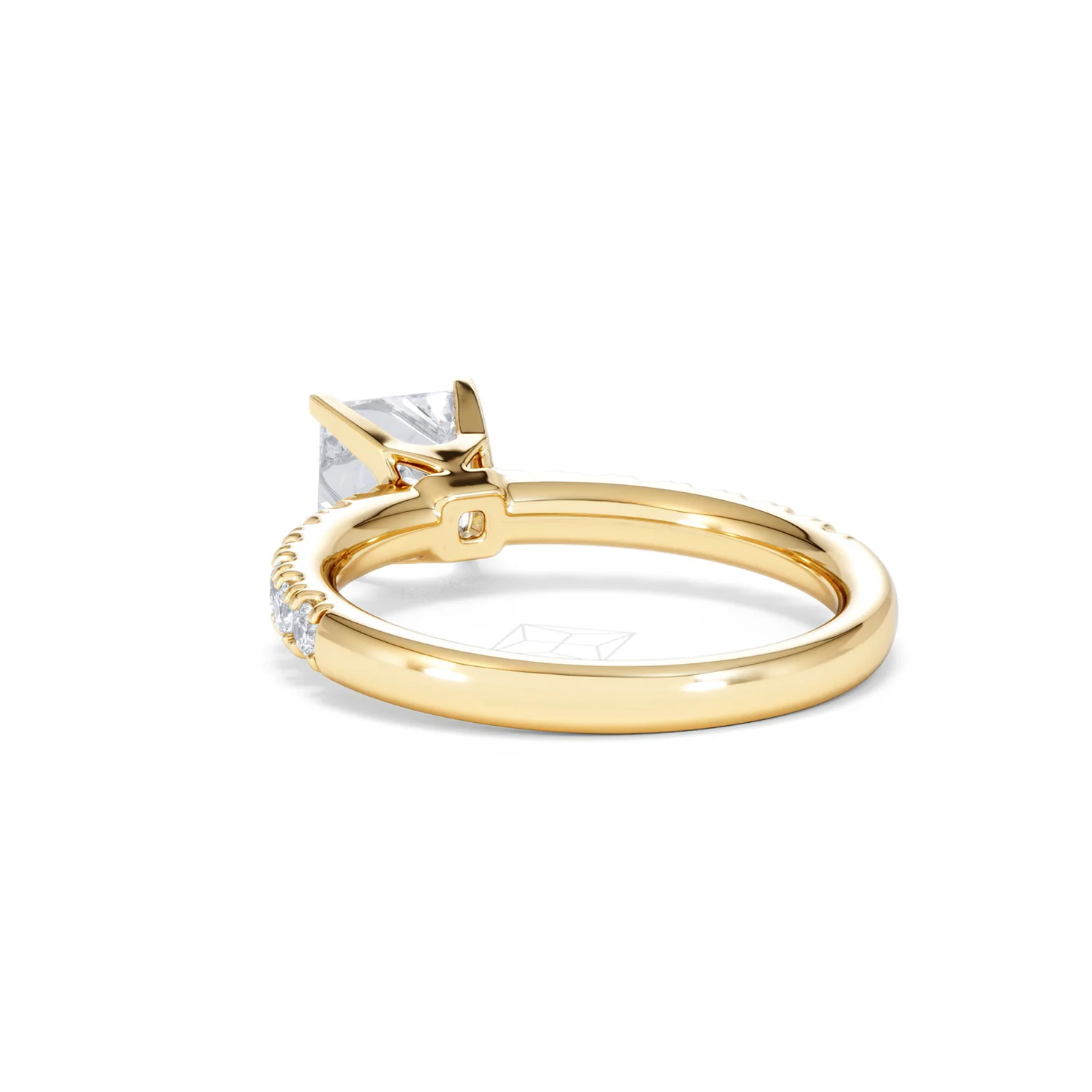 Katerina GIA Princess Diamond Engagement Ring 18K Gold 1.55ct G/SI2 - Image 54