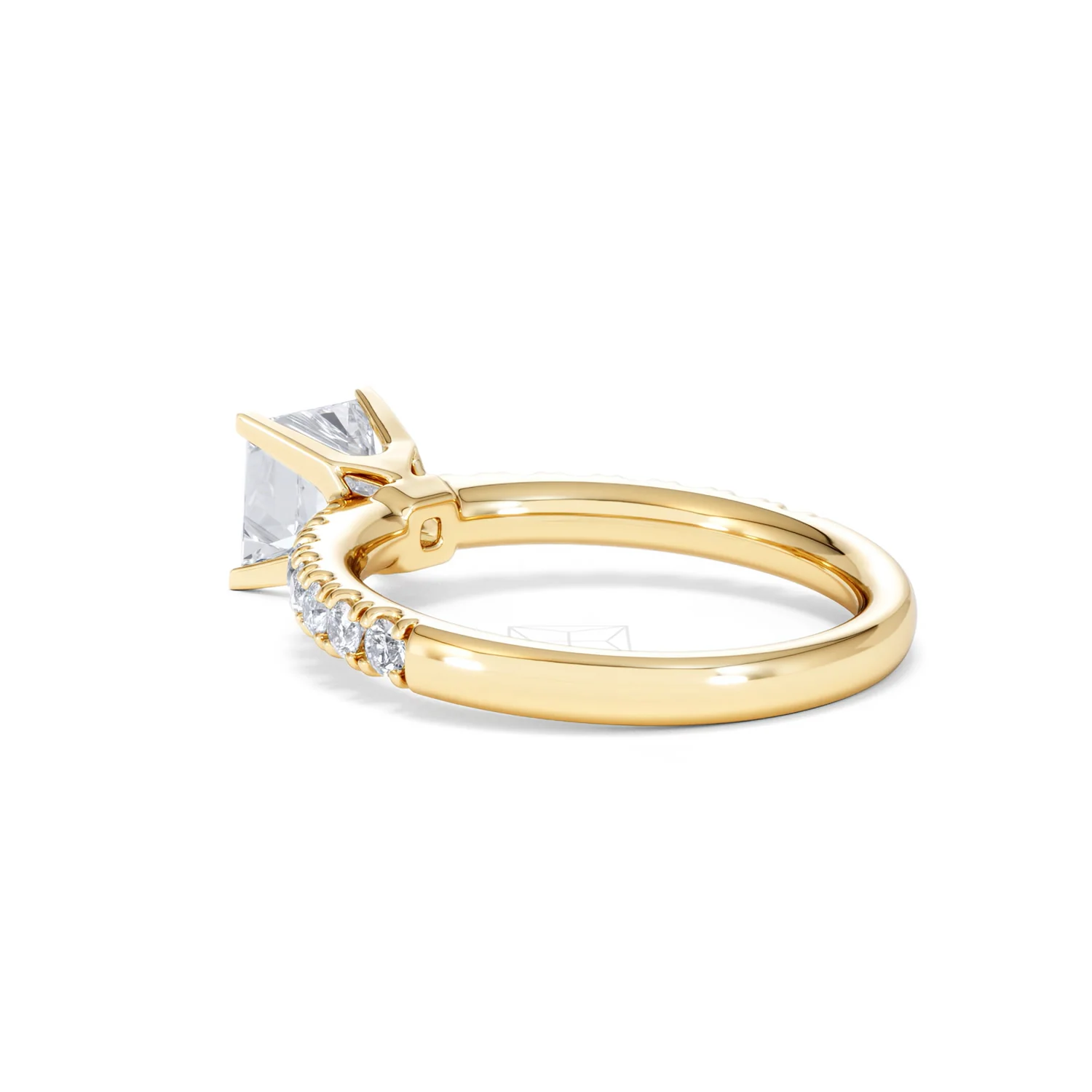 Katerina GIA Princess Diamond Engagement Ring 18K Gold 1.55ct G/SI2 - Image 58