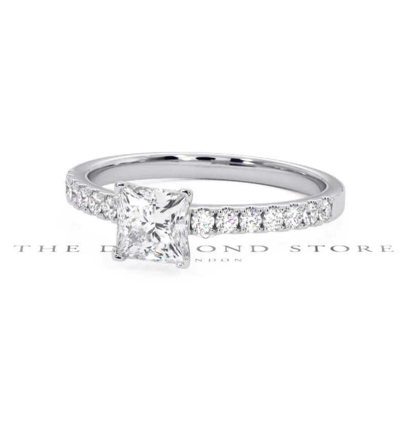 Katerina GIA Princess Diamond Engagement Ring 18KW Gold 1.15ct G/SI2 - Image 164