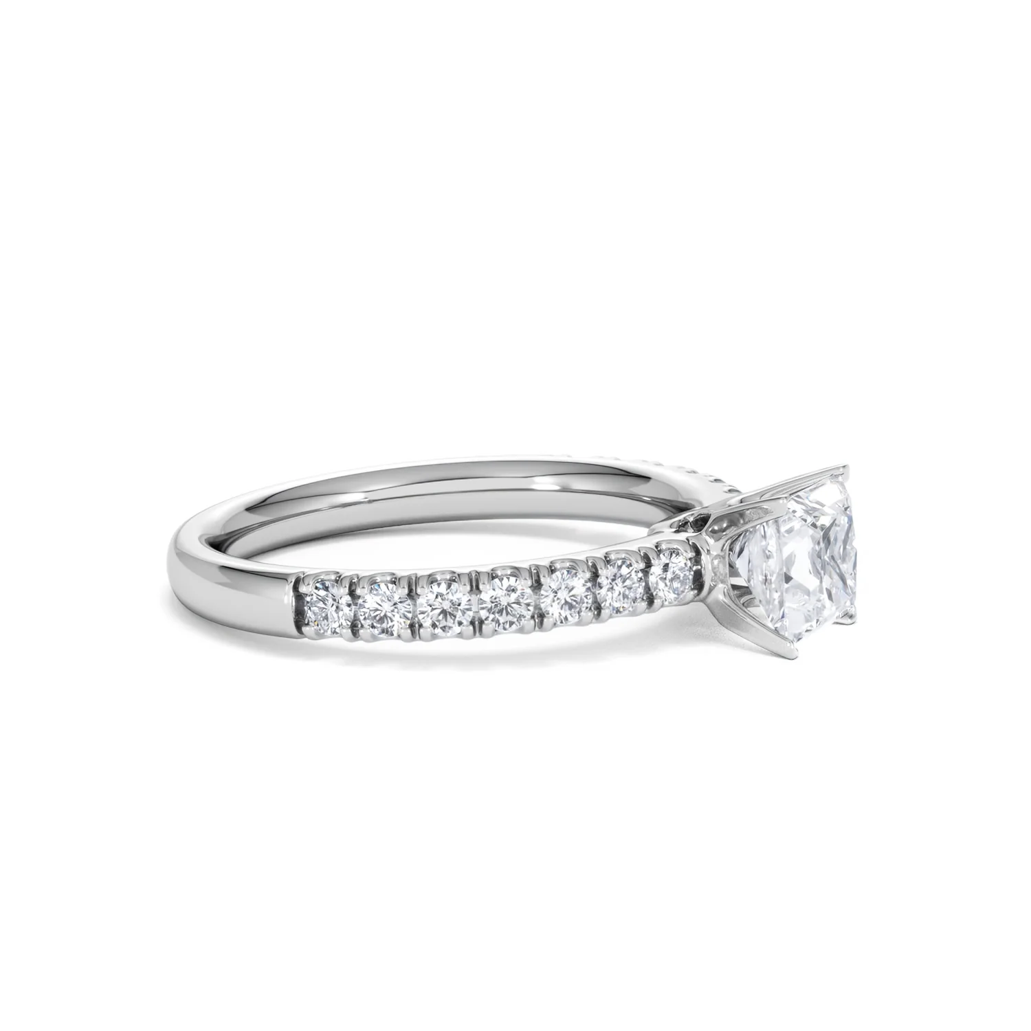 Katerina GIA Princess Diamond Engagement Ring 18KW Gold 1.15ct G/SI2 - Image 26