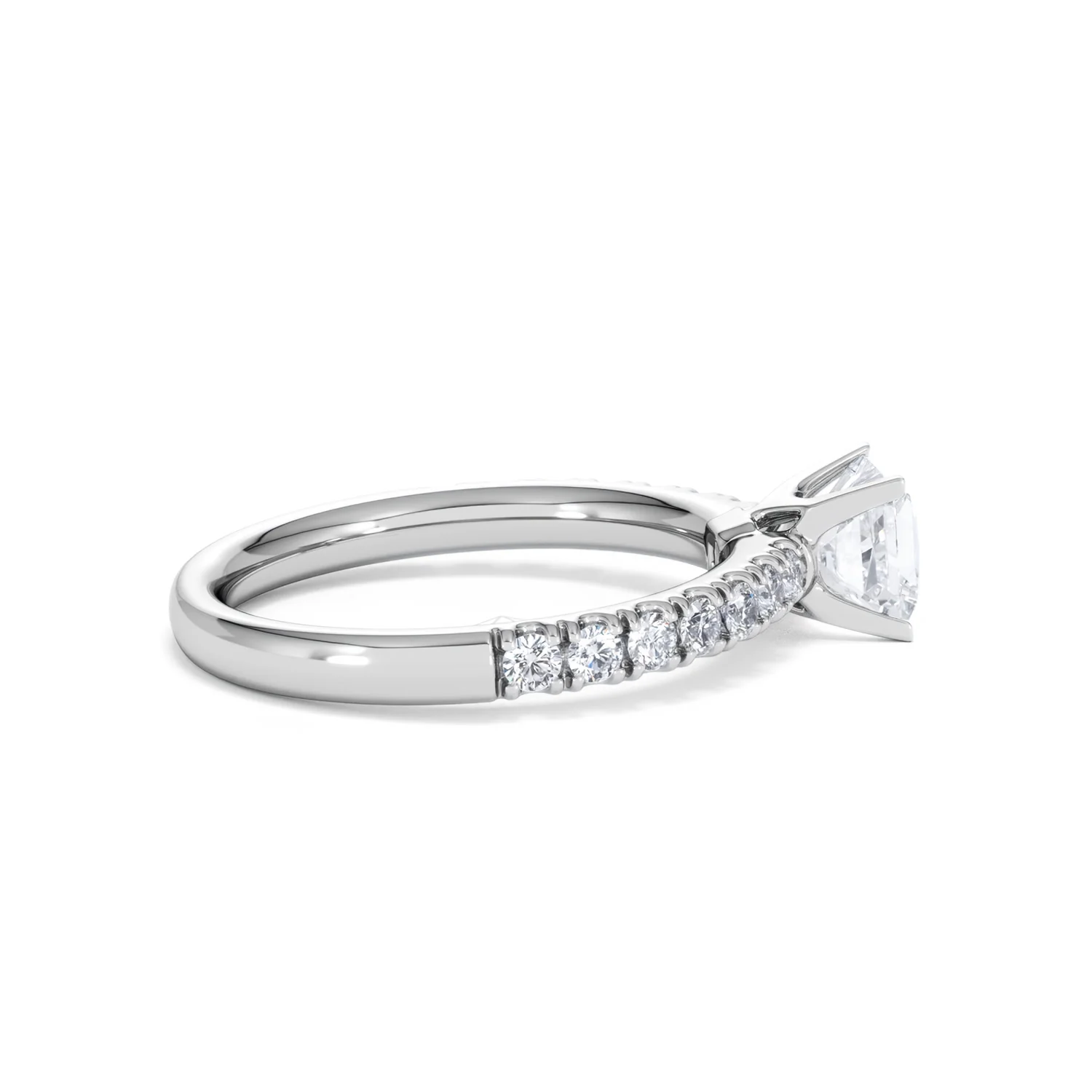 Katerina GIA Princess Diamond Engagement Ring 18KW Gold 1.15ct G/SI2 - Image 34