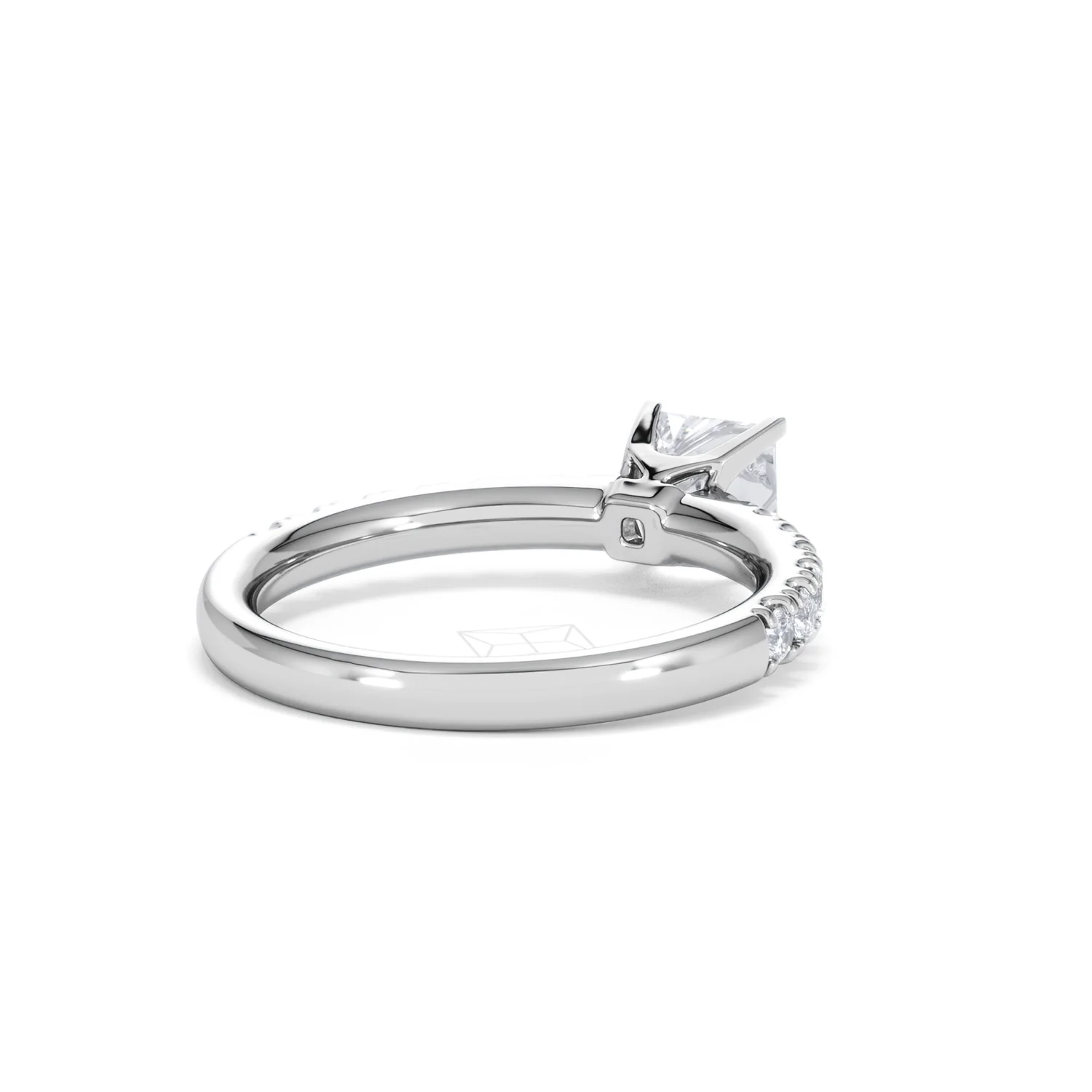 Katerina GIA Princess Diamond Engagement Ring 18KW Gold 1.15ct G/SI2 - Image 45