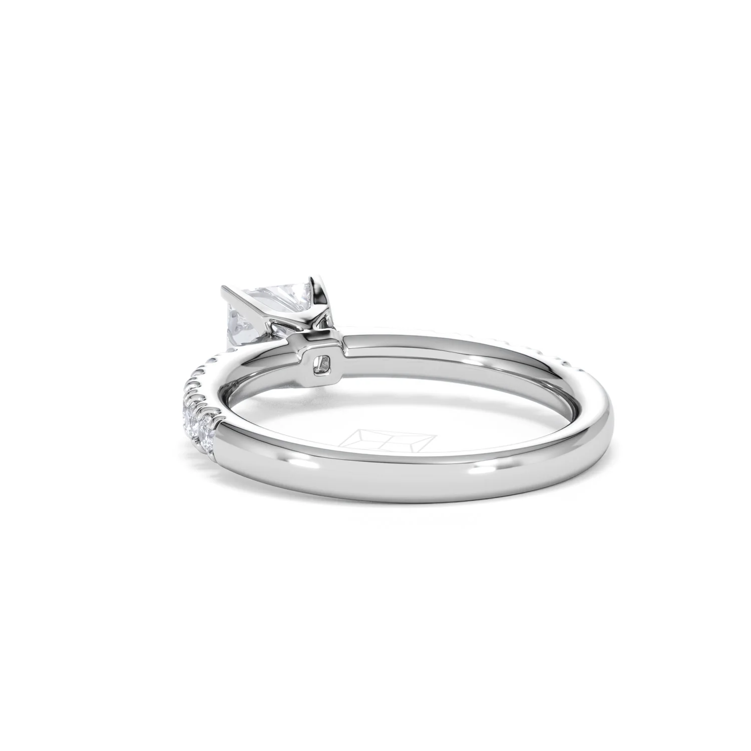 Katerina GIA Princess Diamond Engagement Ring 18KW Gold 1.15ct G/SI2 - Image 58
