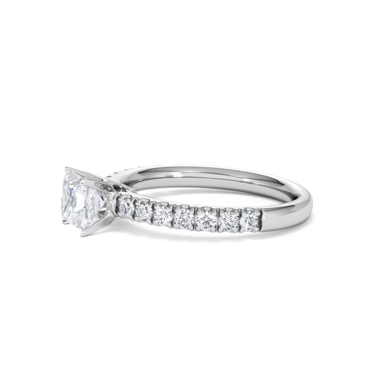 Katerina GIA Princess Diamond Engagement Ring 18KW Gold 1.15ct G/SI2 - Image 77