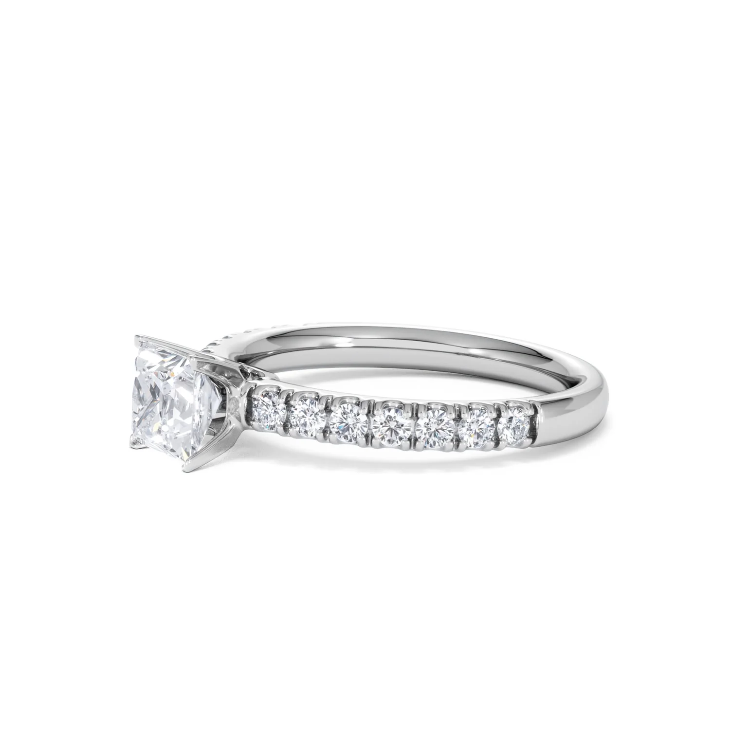 Katerina GIA Princess Diamond Engagement Ring 18KW Gold 1.15ct G/SI2 - Image 79