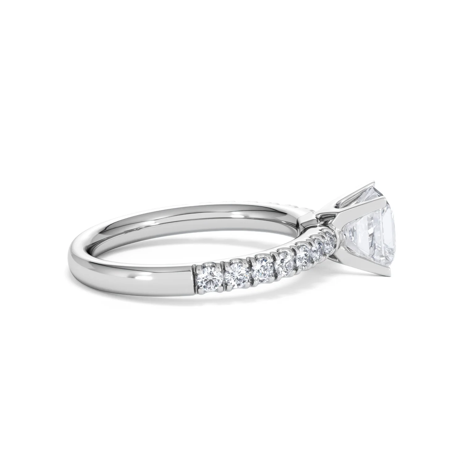 Katerina GIA Princess Diamond Engagement Ring 18KW Gold 1.55ct G/SI2 - Image 29