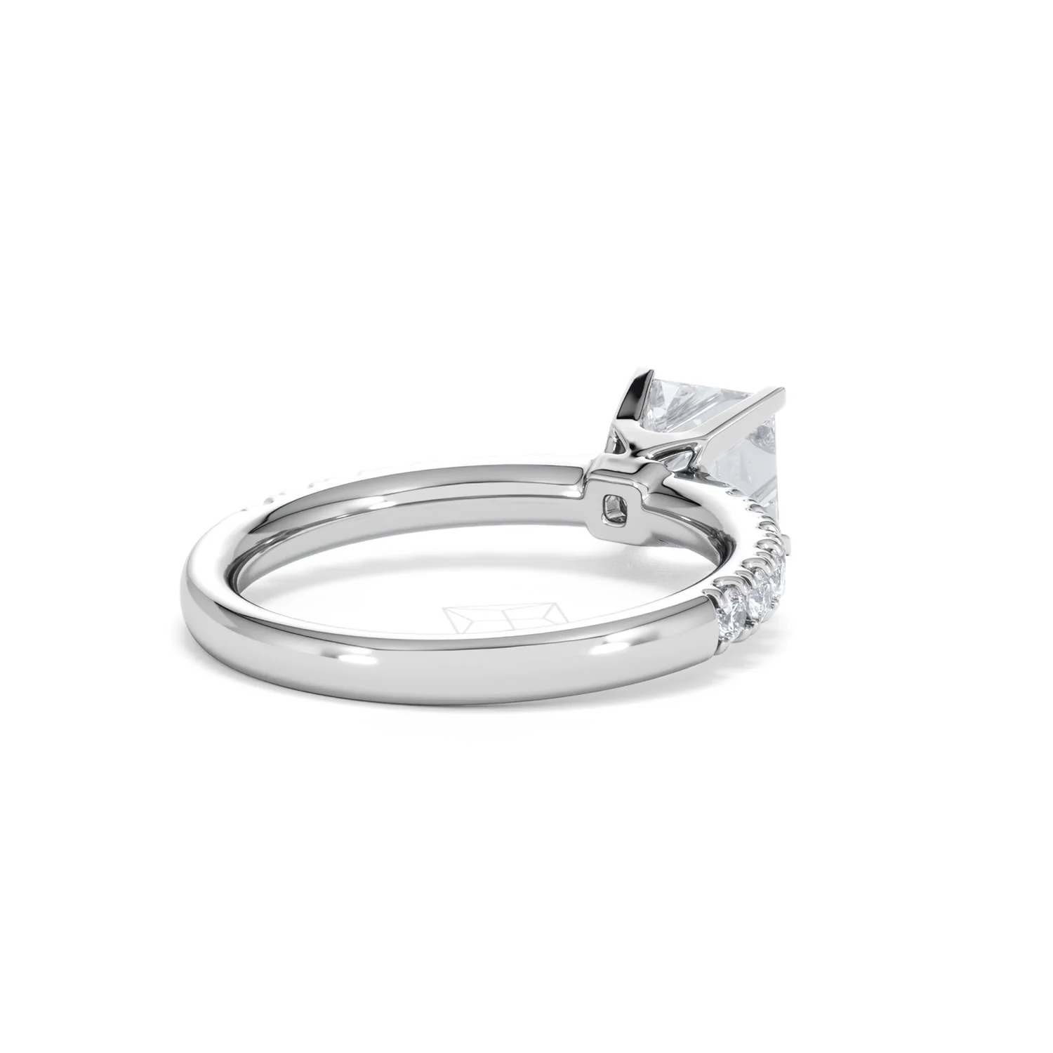 Katerina GIA Princess Diamond Engagement Ring 18KW Gold 1.55ct G/SI2 - Image 40