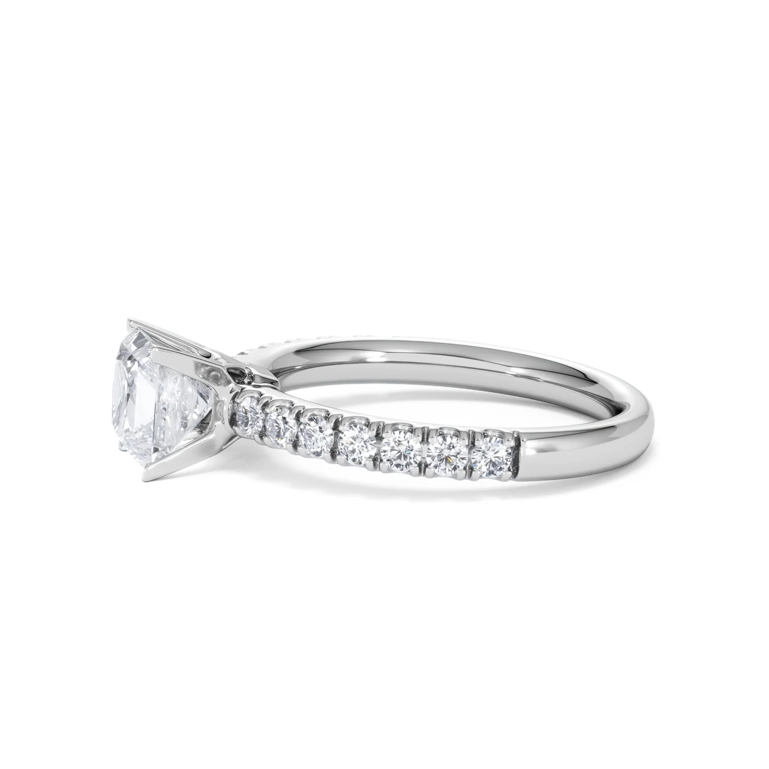Katerina GIA Princess Diamond Engagement Ring 18KW Gold 1.55ct G/SI2 - Image 71