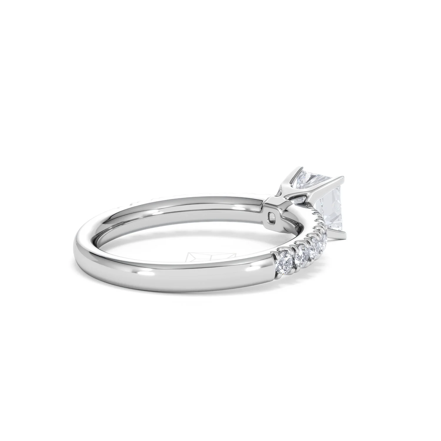 Katerina GIA Princess Diamond Engagement Ring Platinum 1.15ct G/SI2 - Image 41