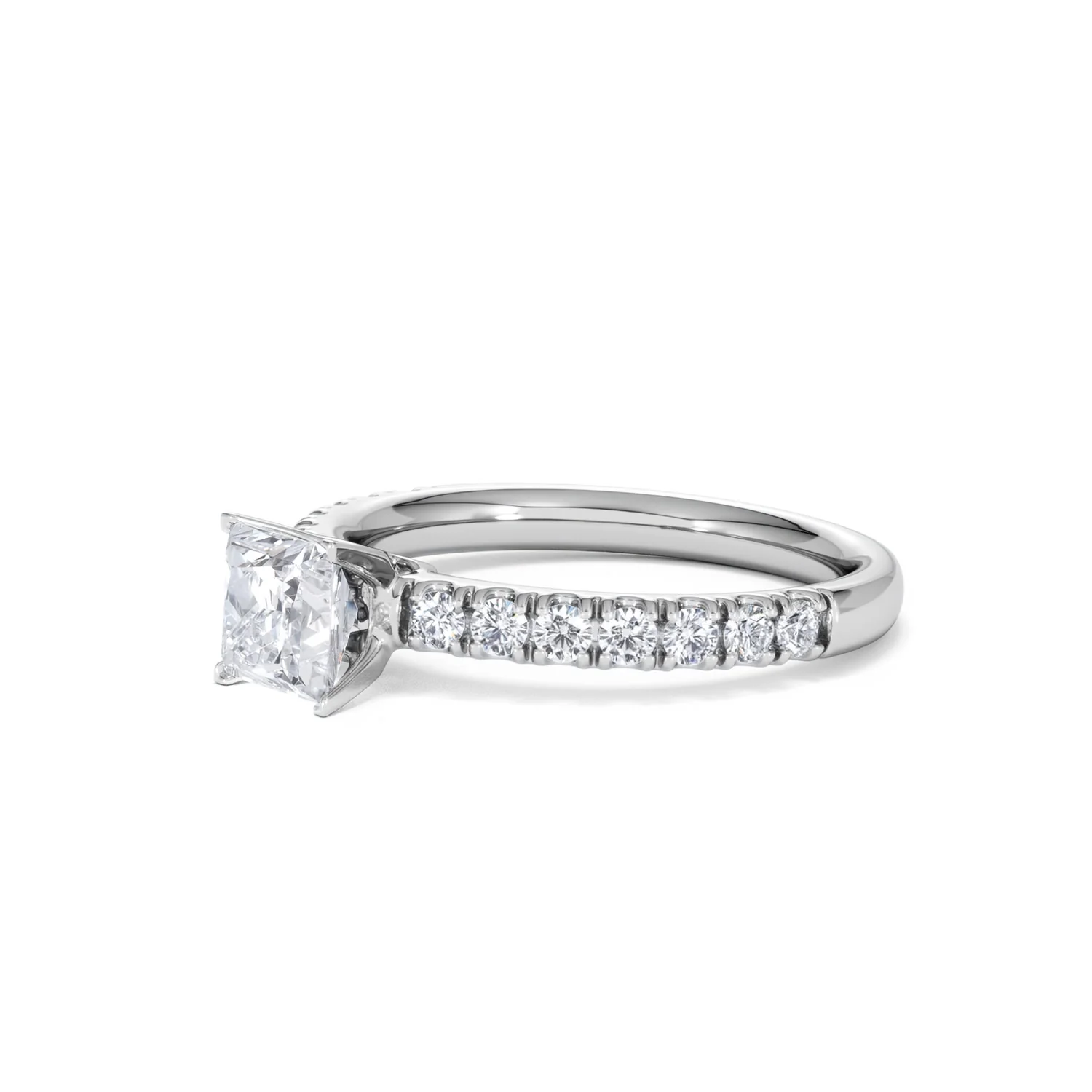 Katerina GIA Princess Diamond Engagement Ring Platinum 1.15ct G/SI2 - Image 81