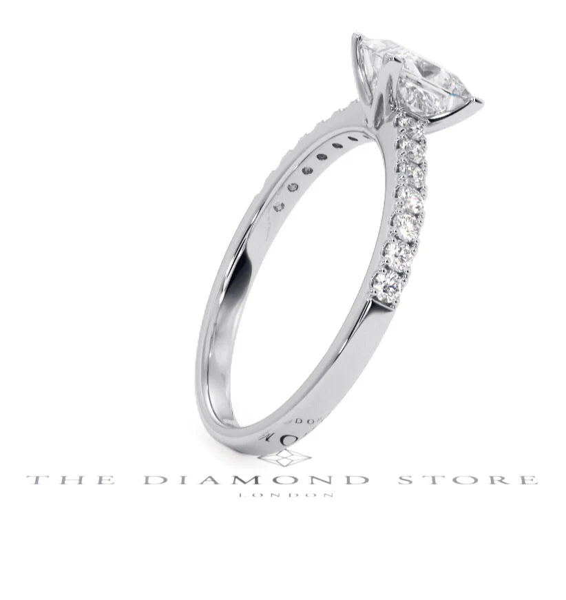 Katerina GIA Princess Diamond Engagement Ring Platinum 1.50ct G/VS1 - Image 112