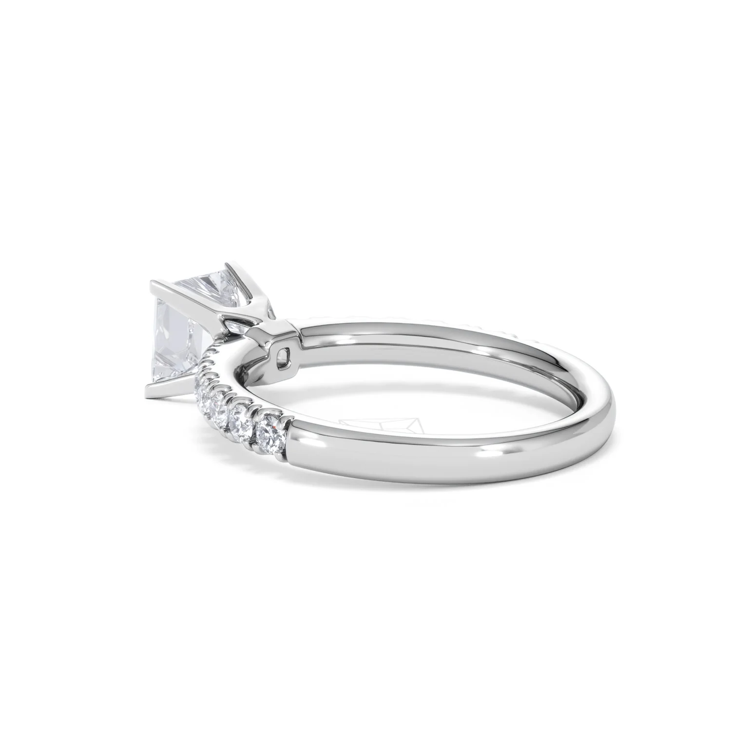 Katerina GIA Princess Diamond Engagement Ring Platinum 1.50ct G/VS1 - Image 63