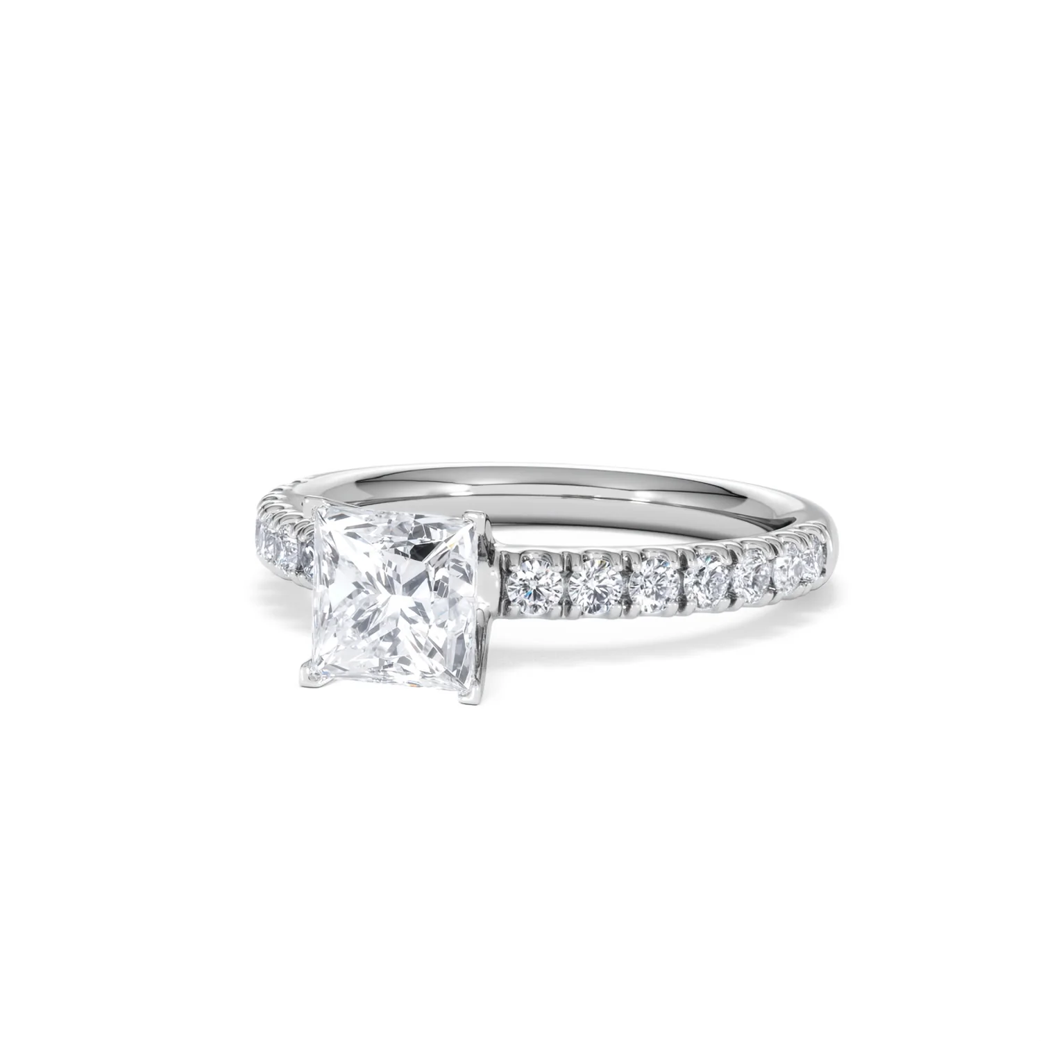 Katerina GIA Princess Diamond Engagement Ring Platinum 1.50ct G/VS1 - Image 87