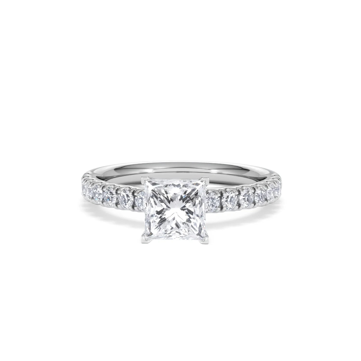 Katerina GIA Princess Diamond Engagement Ring Platinum 1.50ct G/VS1 - Image 91
