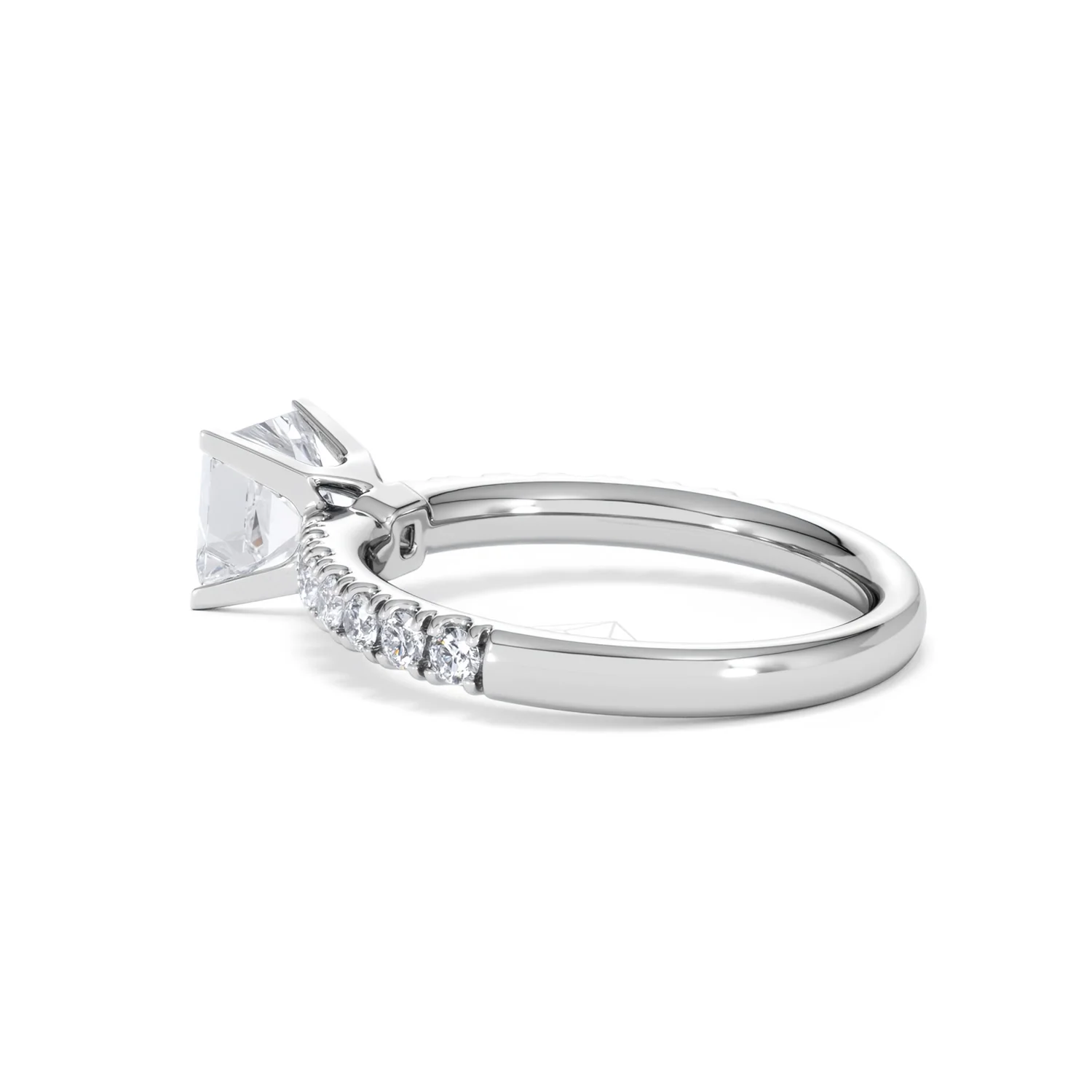 Katerina GIA Princess Diamond Engagement Ring Platinum 1.55ct G/SI2 - Image 61