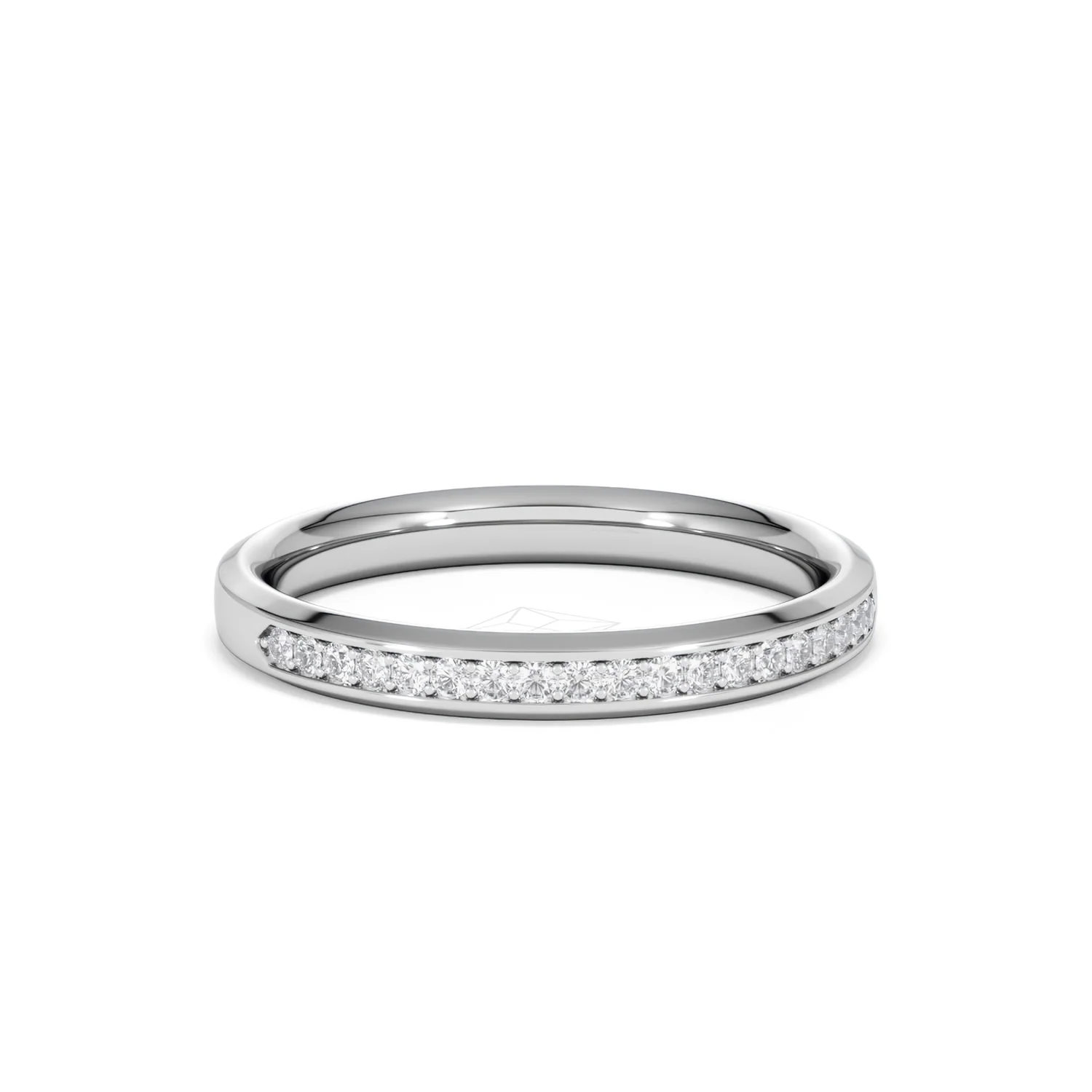 Lab Diamond Heritage Half Eternity Ring 0.15ct H/SI in 925 Silver - Image 12