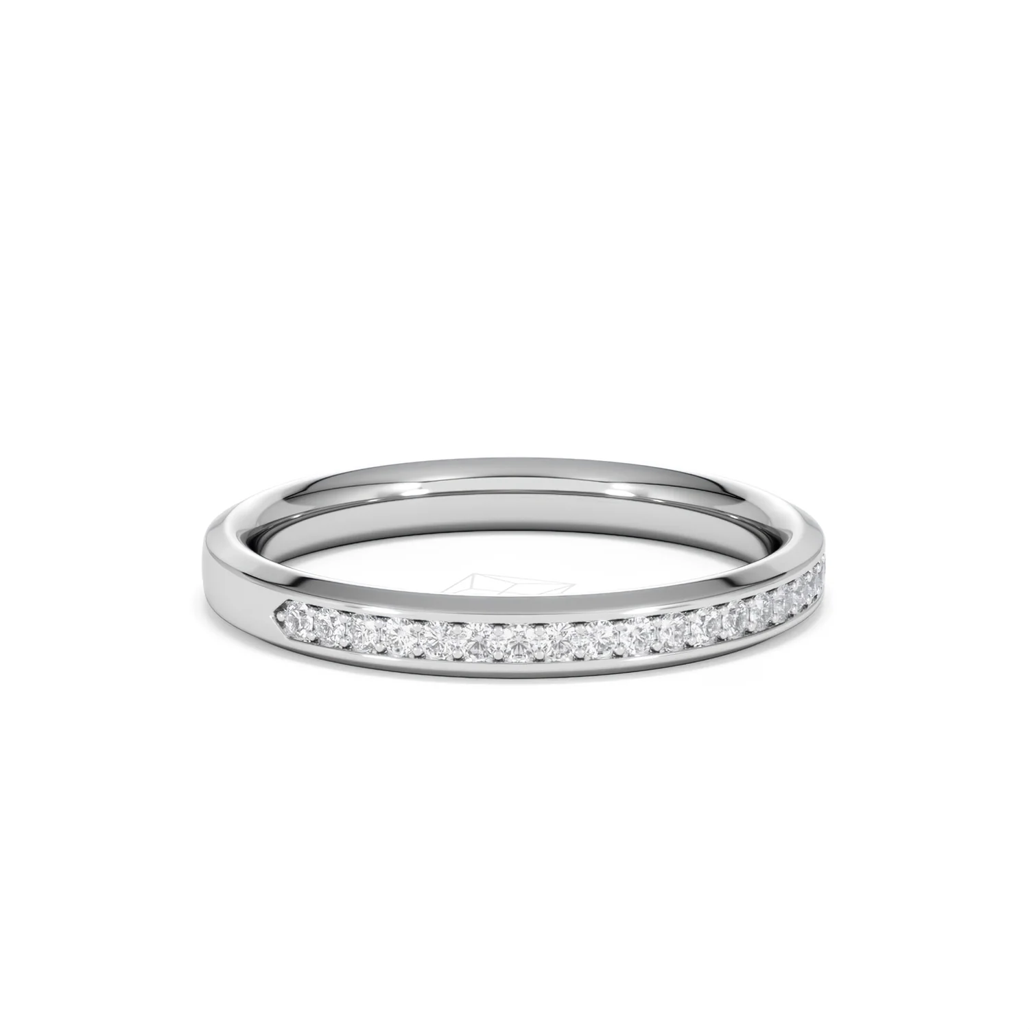 Lab Diamond Heritage Half Eternity Ring 0.15ct H/SI in 925 Silver - Image 14