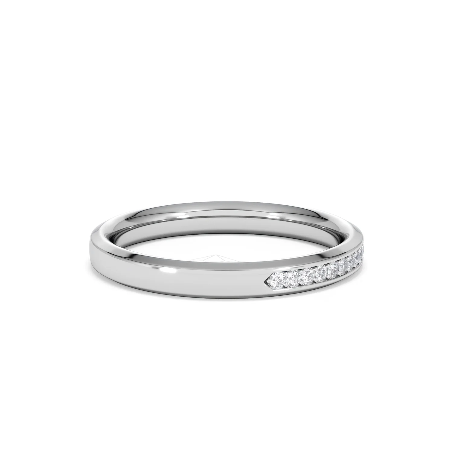 Lab Diamond Heritage Half Eternity Ring 0.15ct H/SI in 925 Silver - Image 28