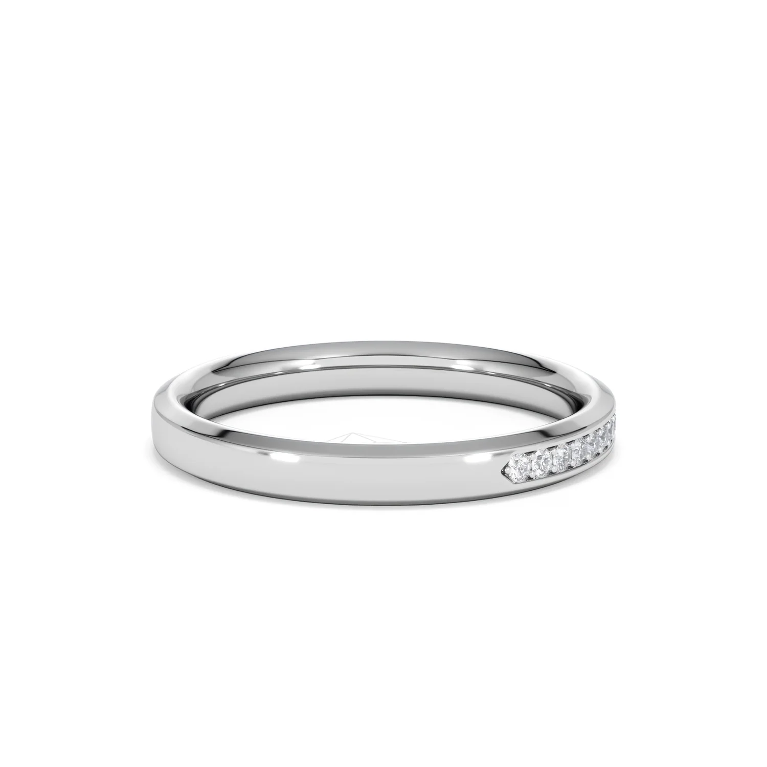 Lab Diamond Heritage Half Eternity Ring 0.15ct H/SI in 925 Silver - Image 31