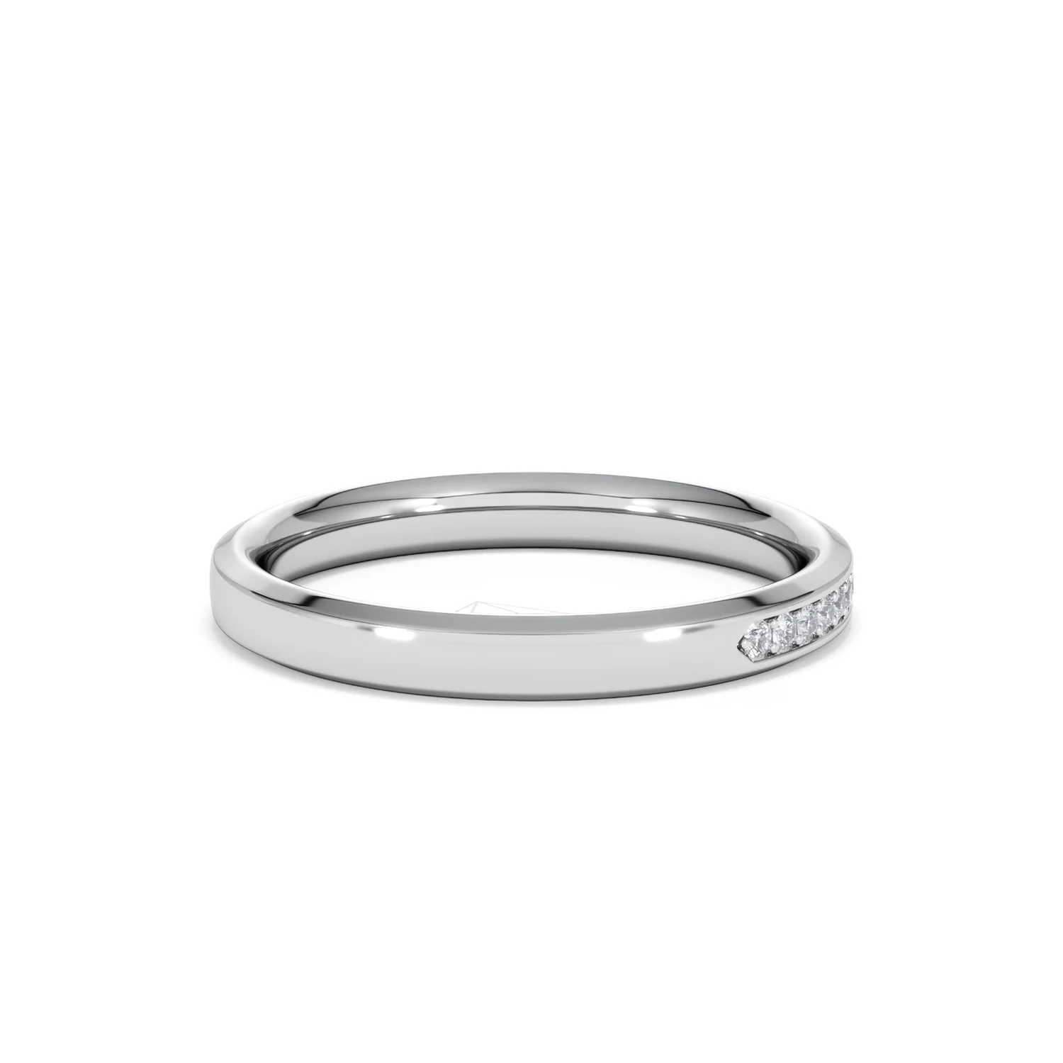 Lab Diamond Heritage Half Eternity Ring 0.15ct H/SI in 925 Silver - Image 33