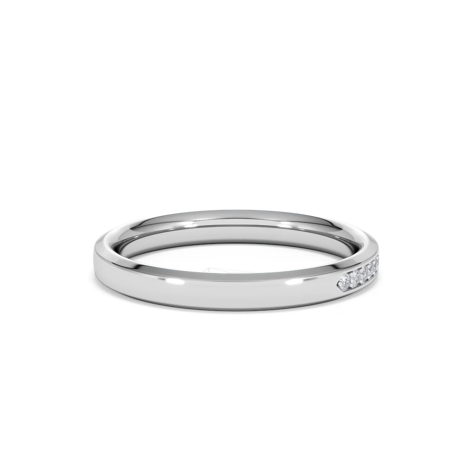 Lab Diamond Heritage Half Eternity Ring 0.15ct H/SI in 925 Silver - Image 34