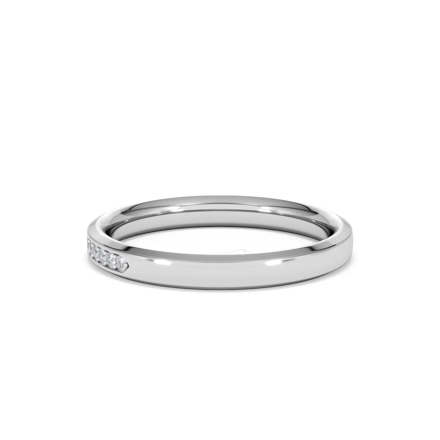 Lab Diamond Heritage Half Eternity Ring 0.15ct H/SI in 925 Silver - Image 64