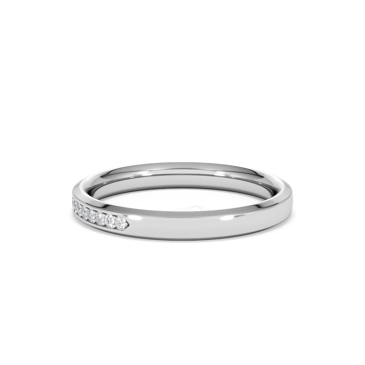 Lab Diamond Heritage Half Eternity Ring 0.15ct H/SI in 925 Silver - Image 67