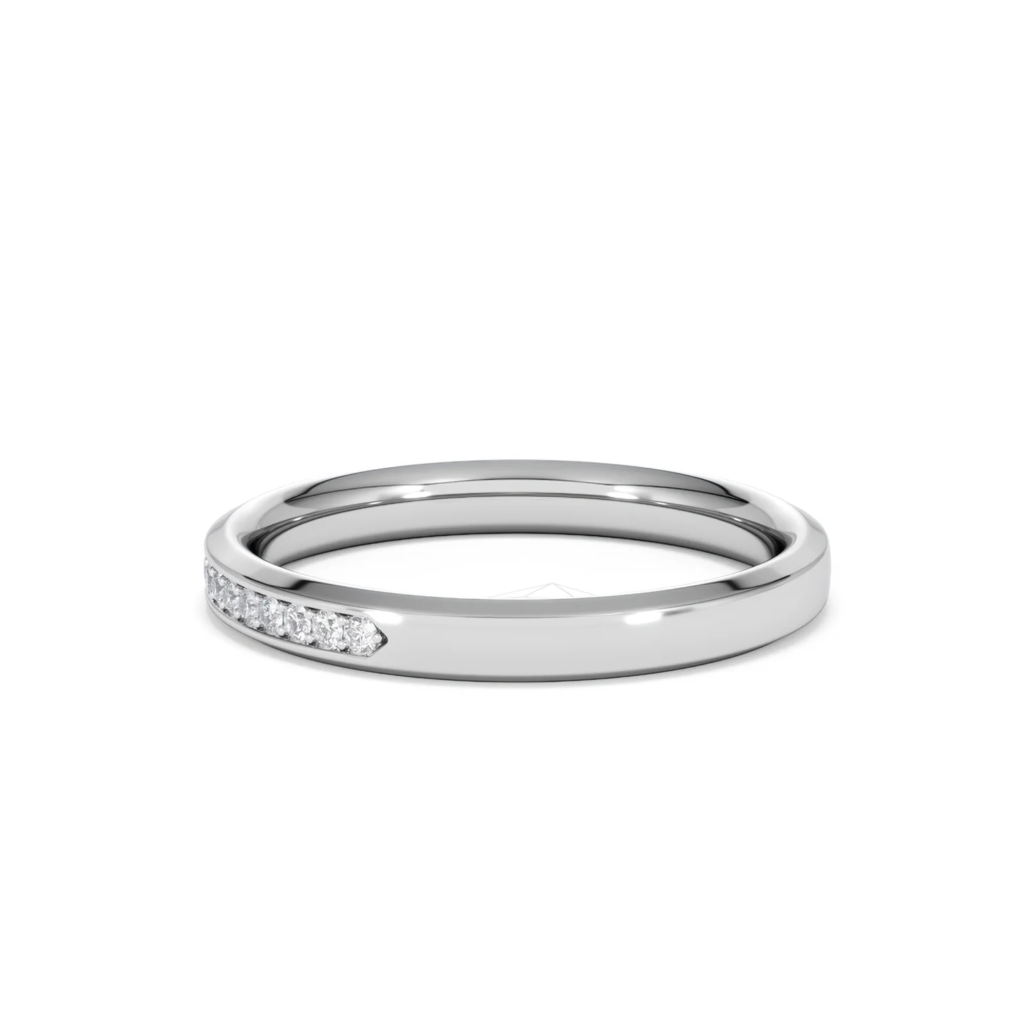 Lab Diamond Heritage Half Eternity Ring 0.15ct H/SI in 925 Silver - Image 68
