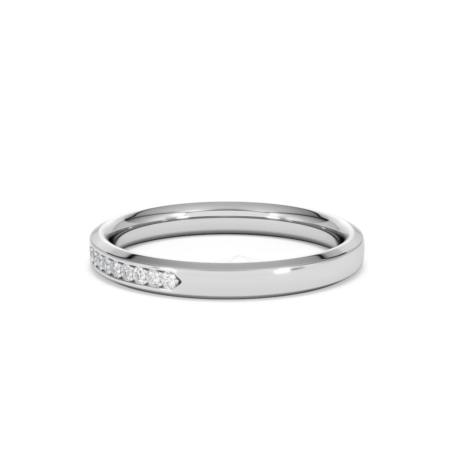 Lab Diamond Heritage Half Eternity Ring 0.15ct H/SI in 925 Silver - Image 69