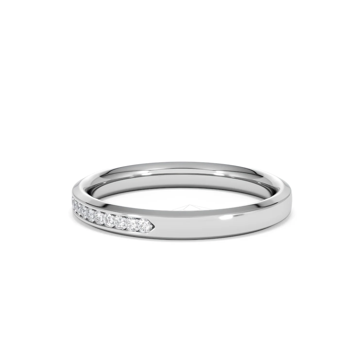 Lab Diamond Heritage Half Eternity Ring 0.15ct H/SI in 925 Silver - Image 70