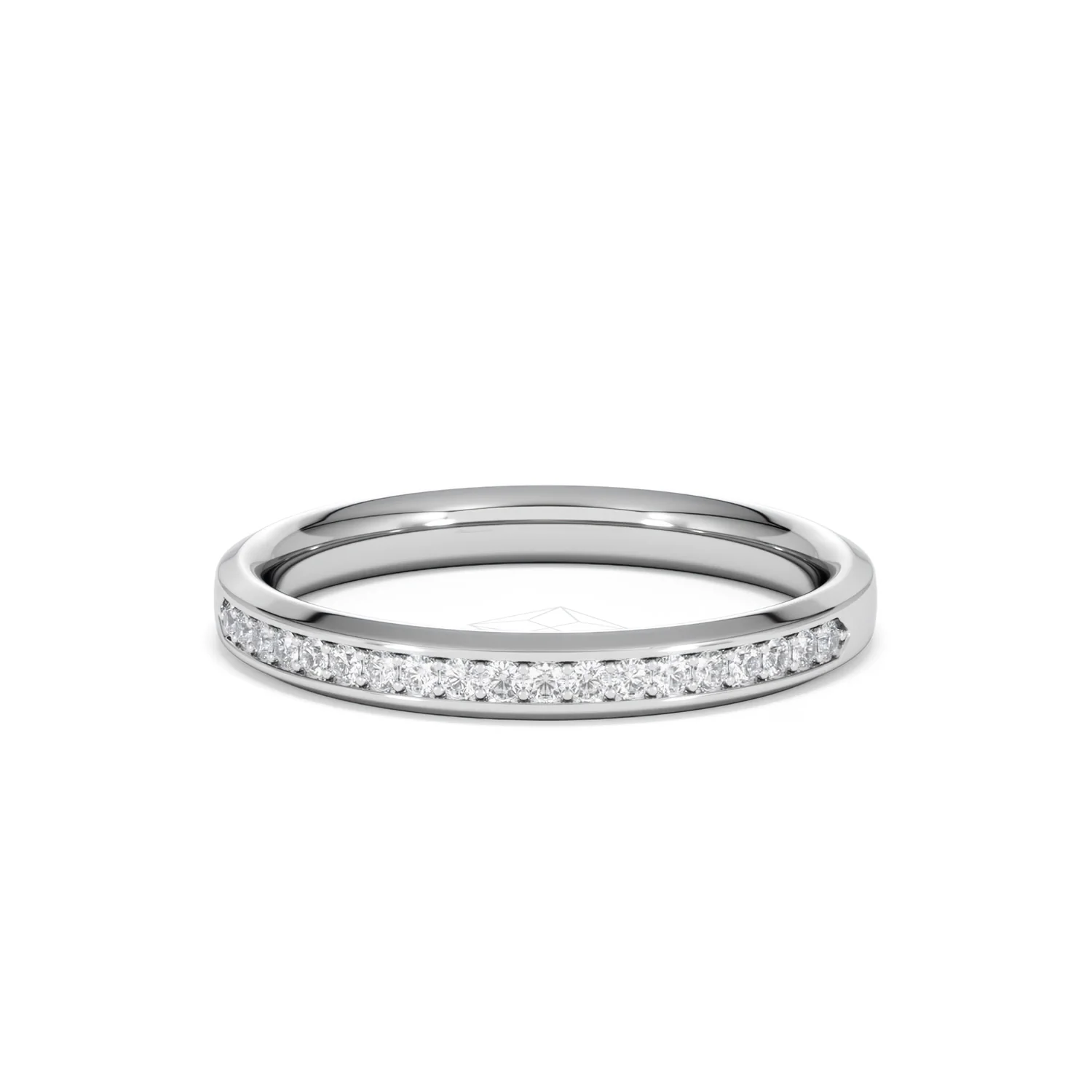 Lab Diamond Heritage Half Eternity Ring 0.15ct H/SI in 925 Silver - Image 87