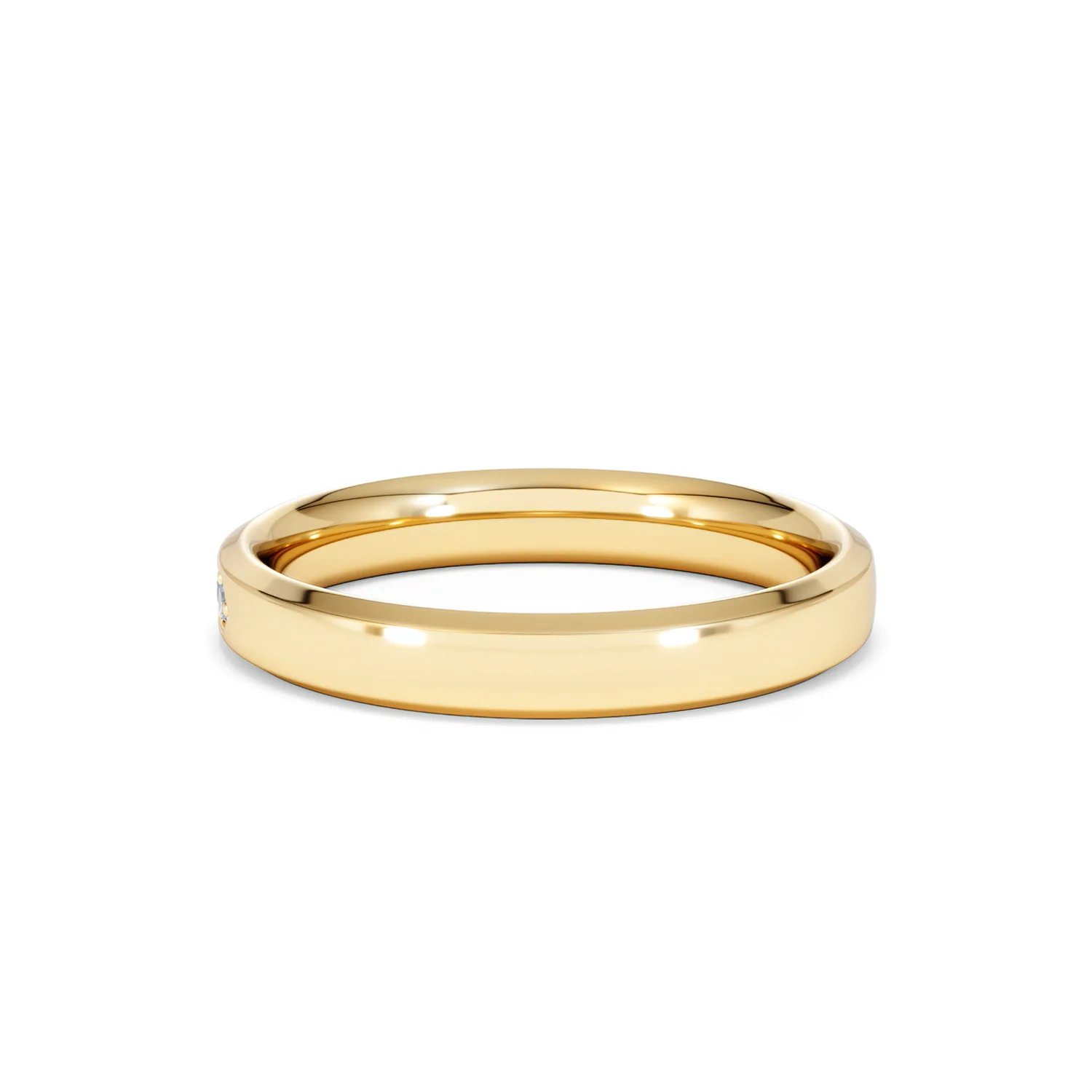 Lab Diamond Heritage Half Eternity Ring 0.30ct H/SI in 18K Gold Vermeil - Image 57