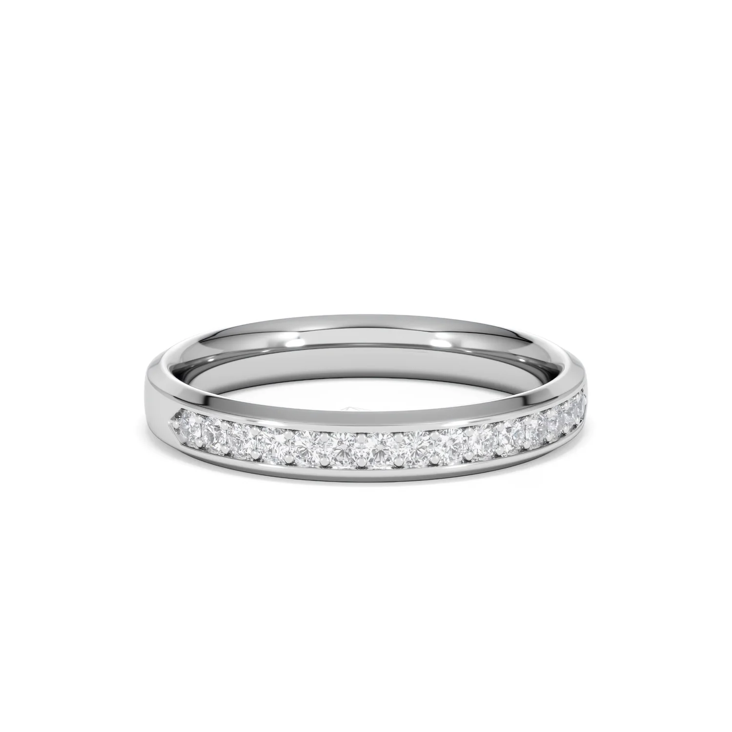 Lab Diamond Heritage Half Eternity Ring 0.30ct H/SI in 925 Silver - Image 13