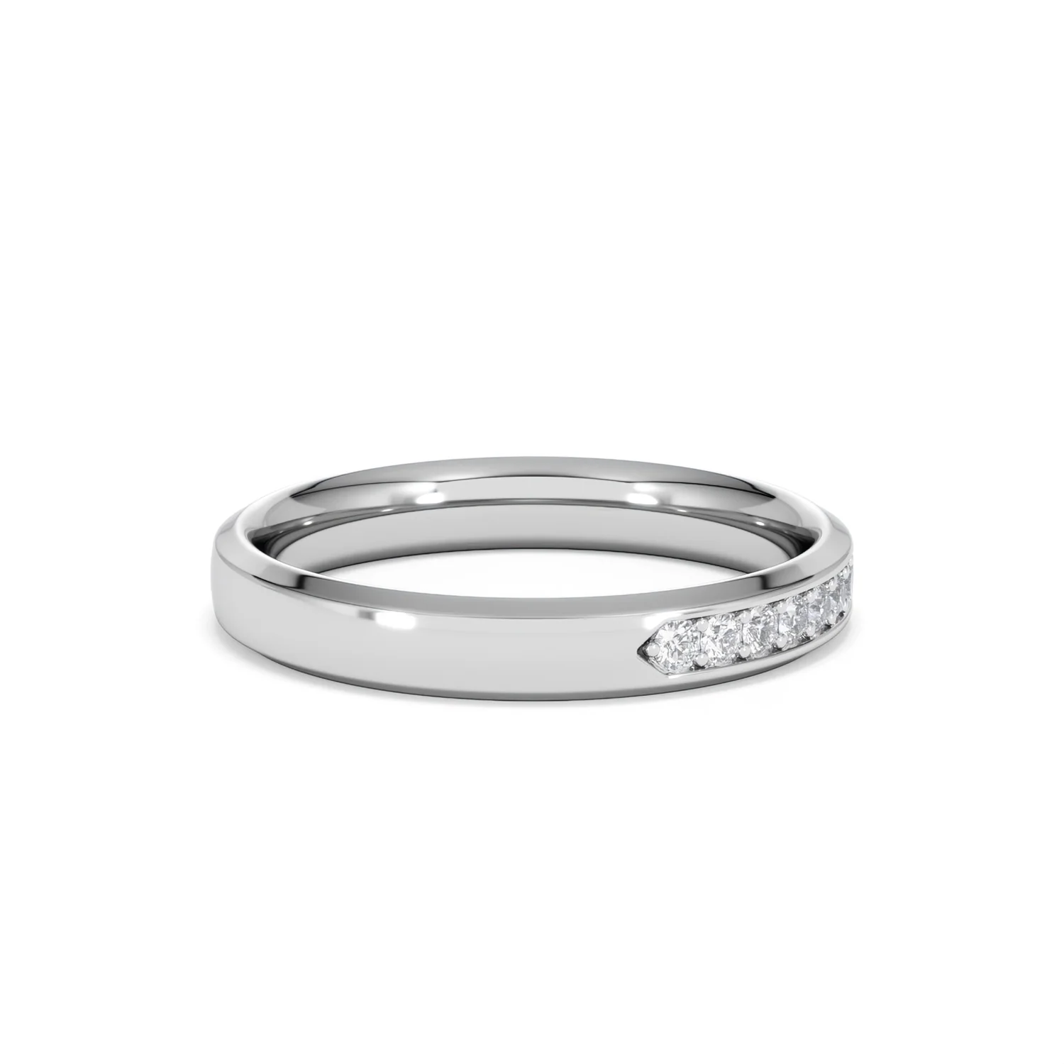 Lab Diamond Heritage Half Eternity Ring 0.30ct H/SI in 925 Silver - Image 30