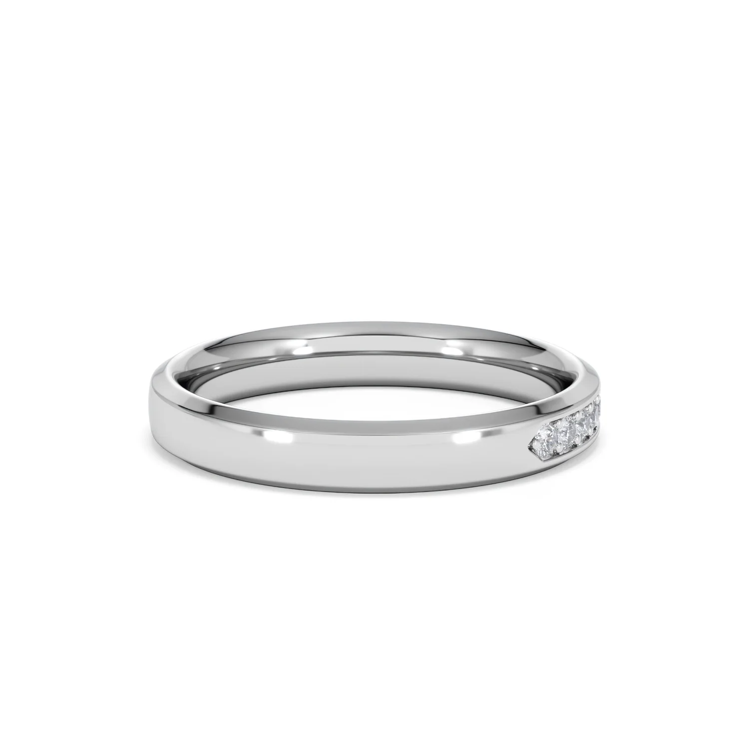 Lab Diamond Heritage Half Eternity Ring 0.30ct H/SI in 925 Silver - Image 35