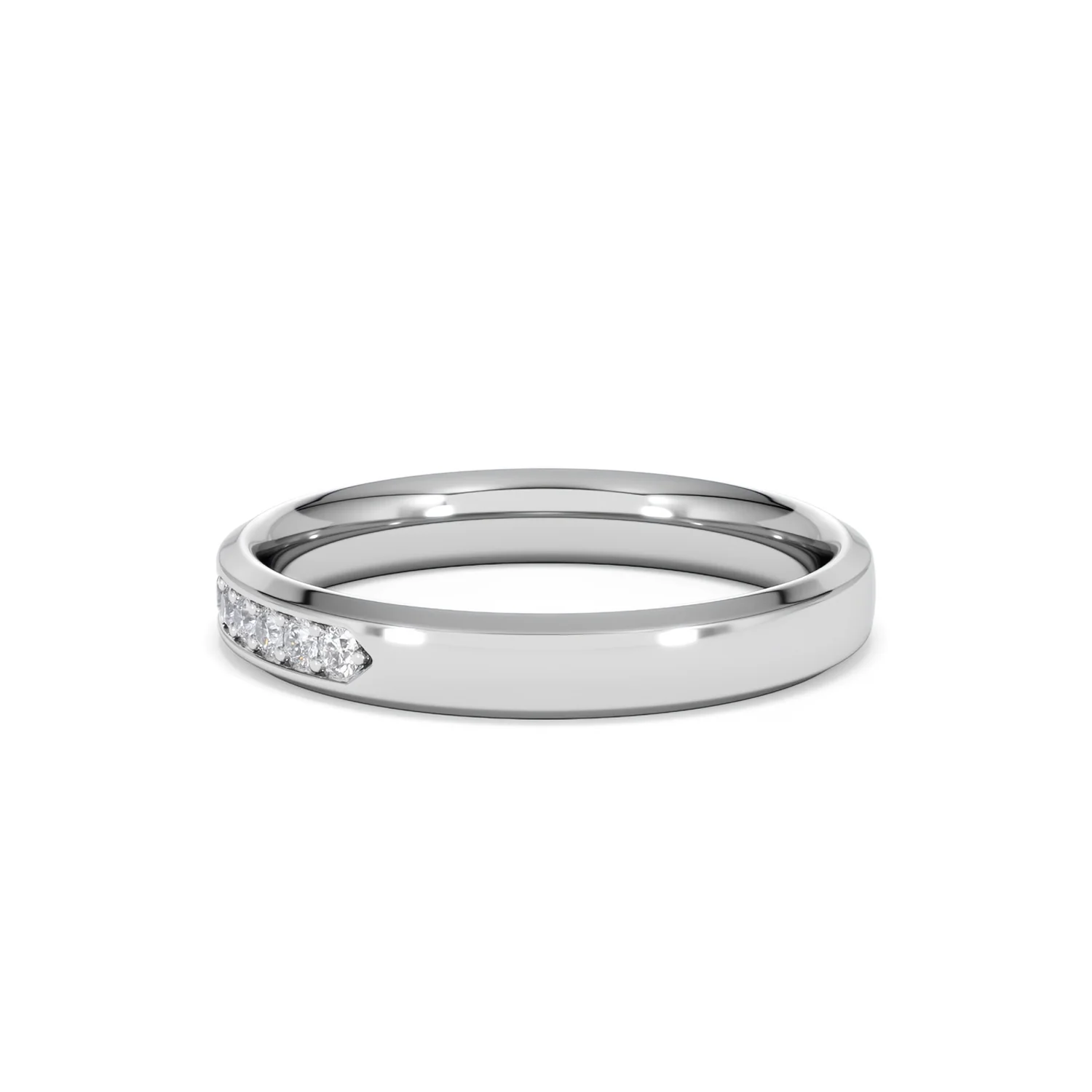 Lab Diamond Heritage Half Eternity Ring 0.30ct H/SI in 925 Silver - Image 67