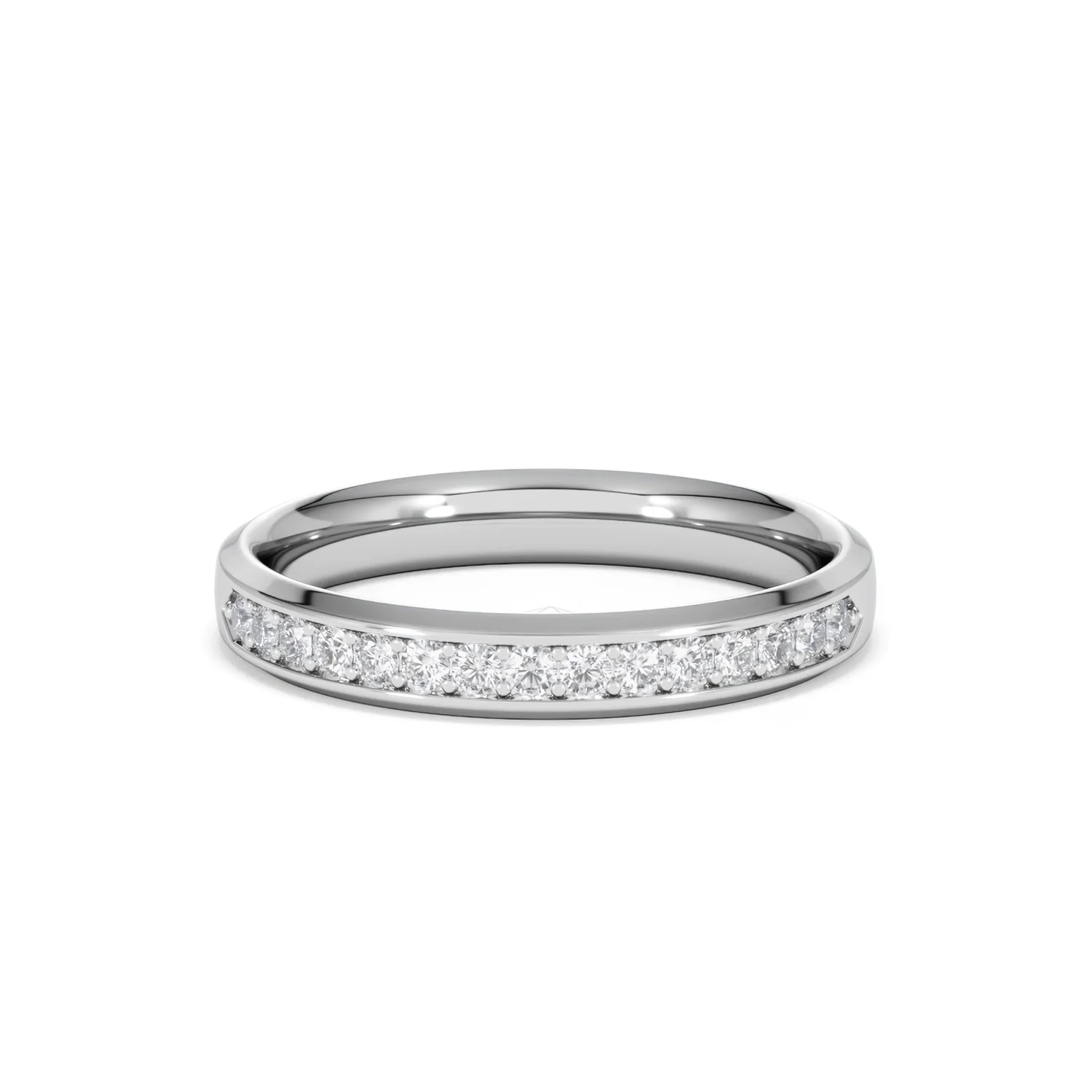 Lab Diamond Heritage Half Eternity Ring 0.30ct H/SI in 925 Silver - Image 89