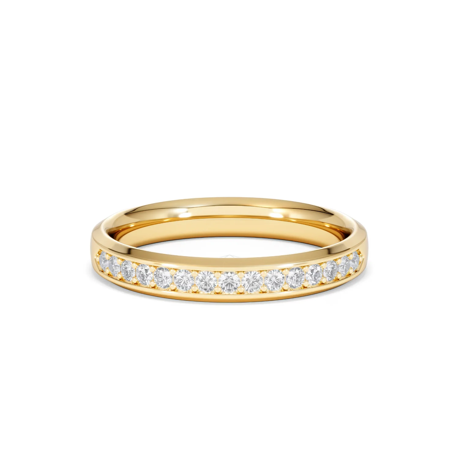 Lab Diamond Heritage Half Eternity Ring 0.30ct H/SI in 9K Gold - Image 9