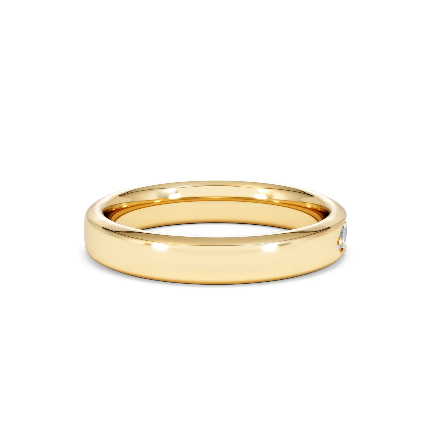 Lab Diamond Heritage Half Eternity Ring 0.50ct H/SI in 18K Gold Vermeil - Image 41