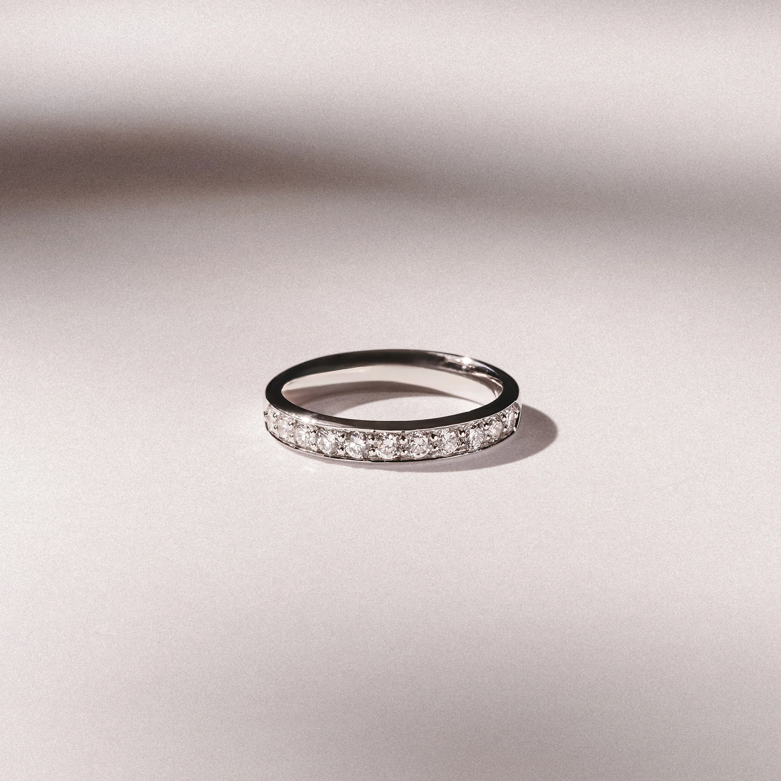 Lab Diamond Heritage Half Eternity Ring 0.50ct H/SI in 925 Silver - Image 10