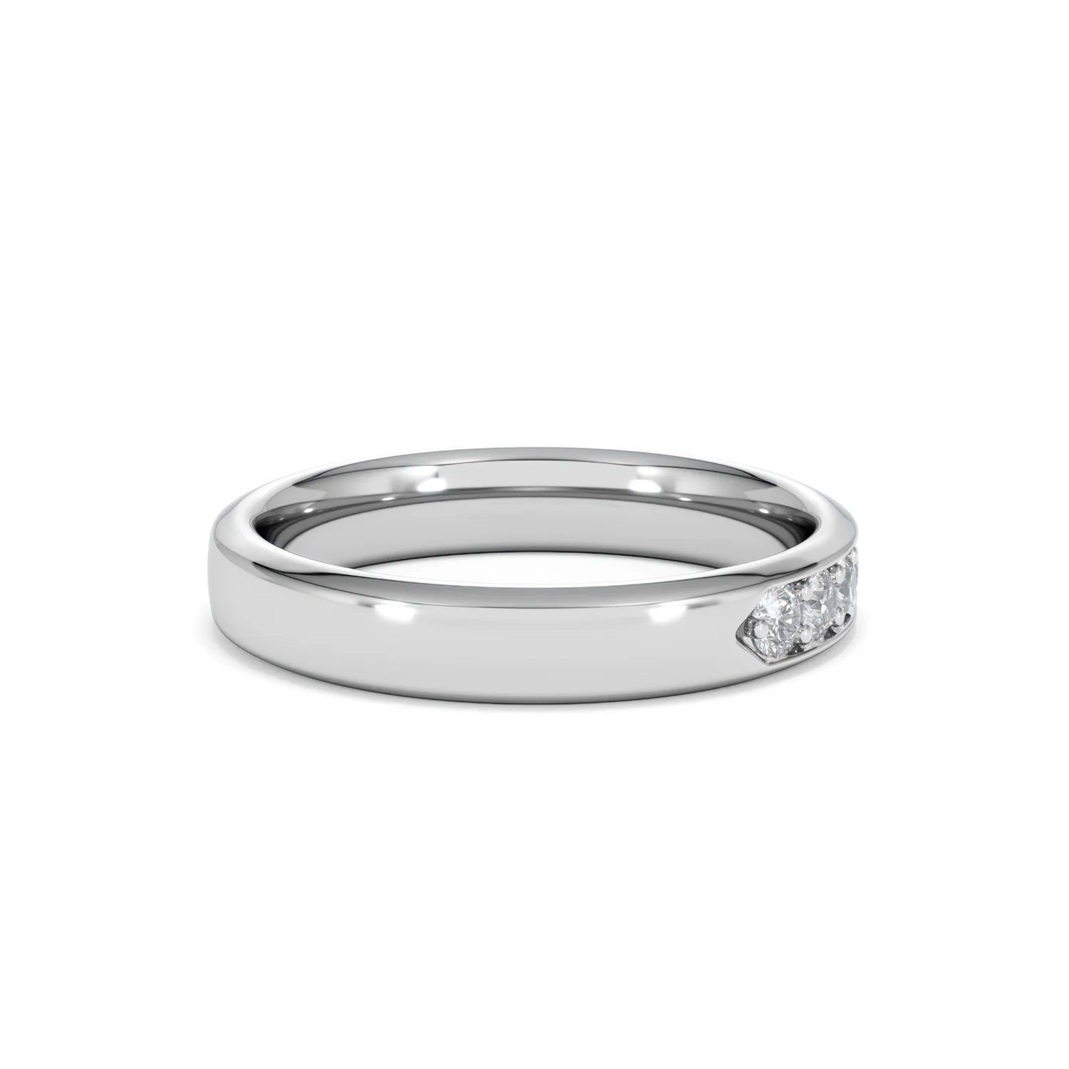 Lab Diamond Heritage Half Eternity Ring 0.50ct H/SI in 925 Silver - Image 38