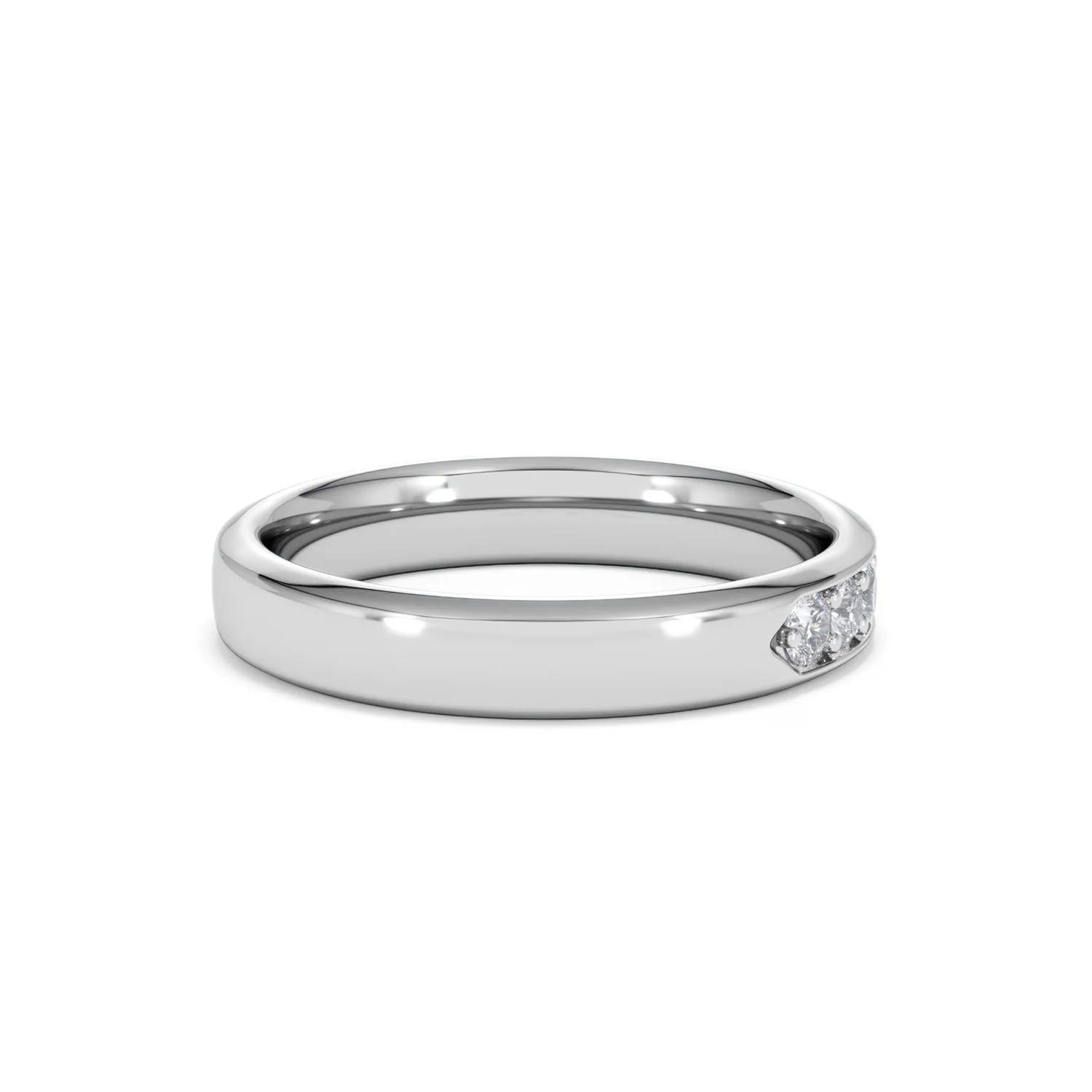 Lab Diamond Heritage Half Eternity Ring 0.50ct H/SI in 925 Silver - Image 39