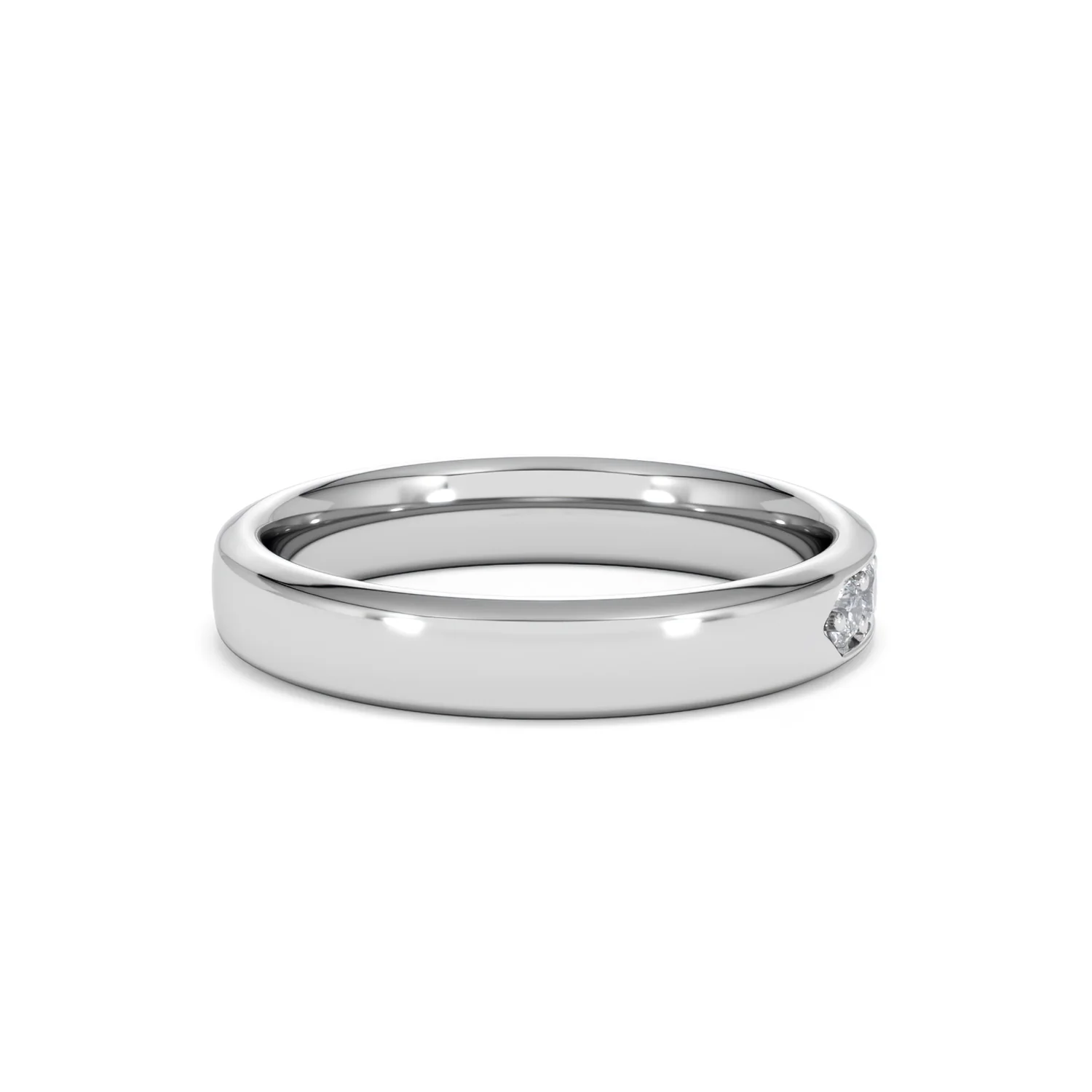 Lab Diamond Heritage Half Eternity Ring 0.50ct H/SI in 925 Silver - Image 42