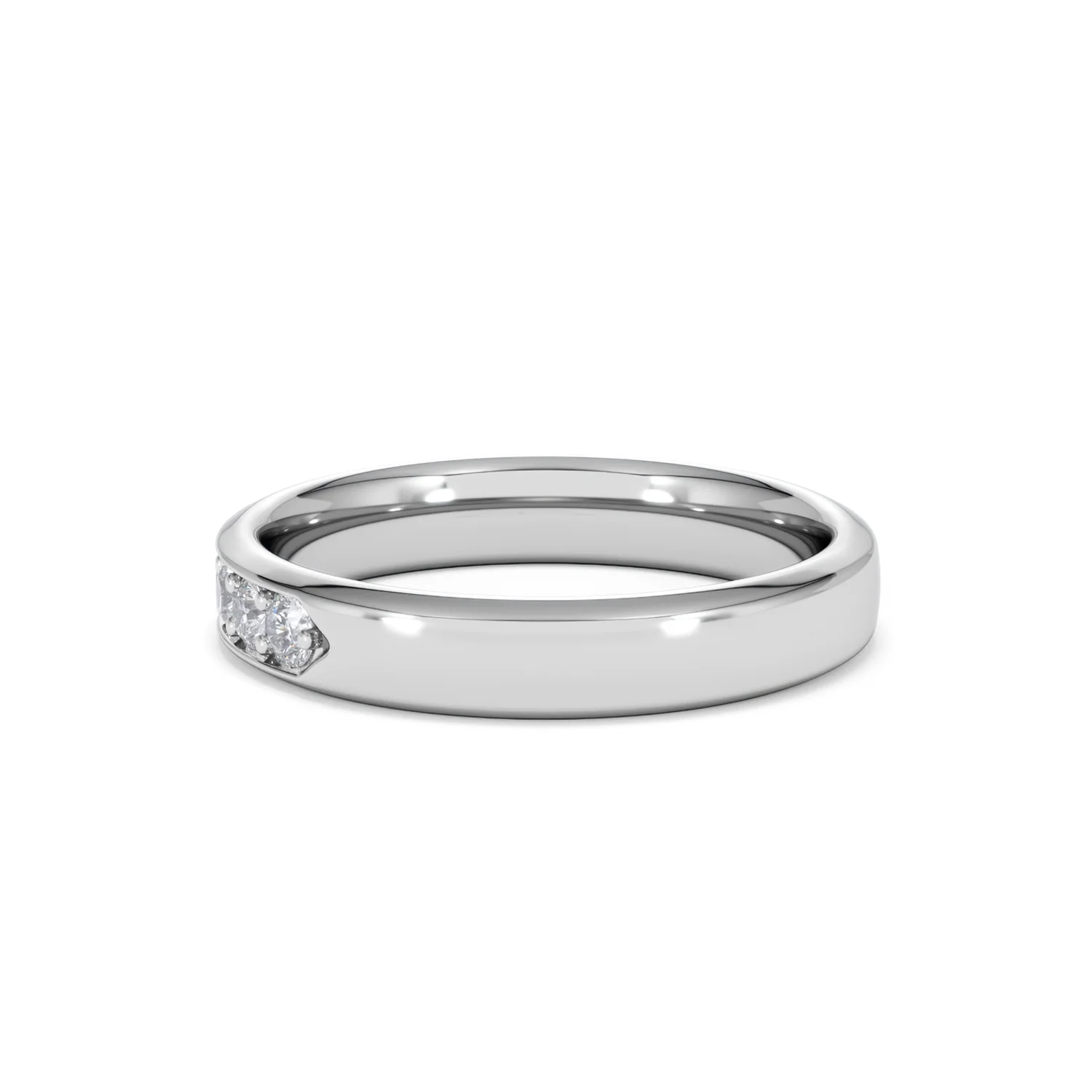 Lab Diamond Heritage Half Eternity Ring 0.50ct H/SI in 925 Silver - Image 65