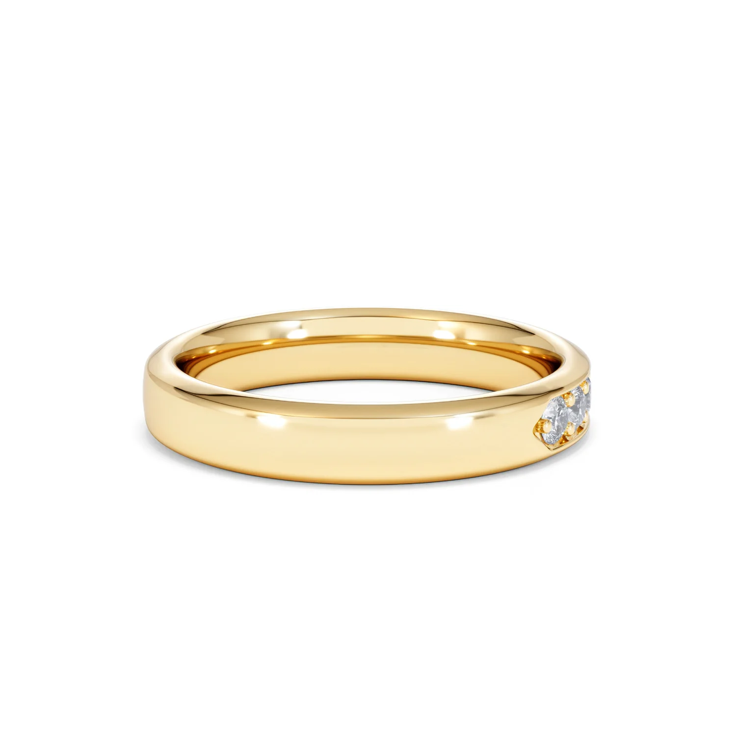 Lab Diamond Heritage Half Eternity Ring 0.50ct H/SI in 9K Gold - Image 39