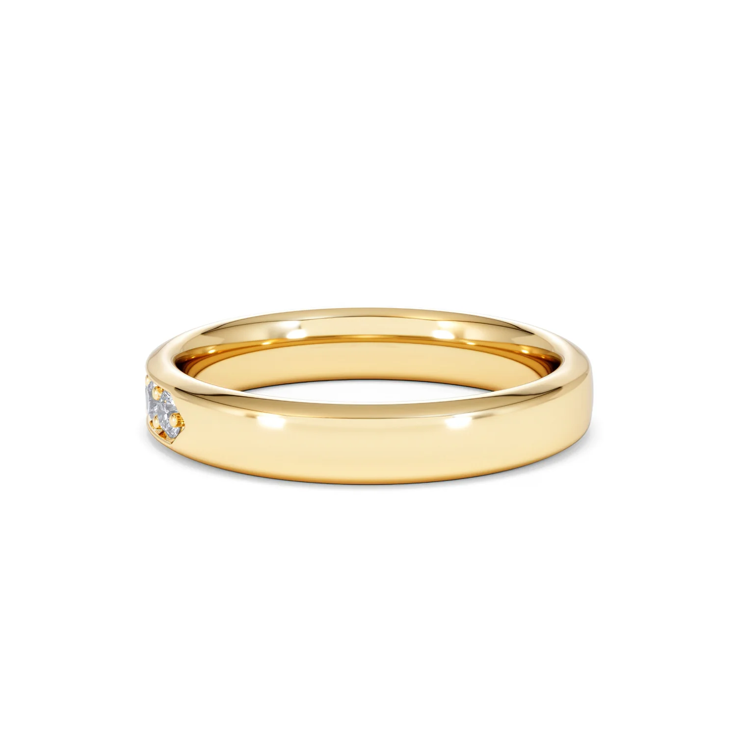 Lab Diamond Heritage Half Eternity Ring 0.50ct H/SI in 9K Gold - Image 61