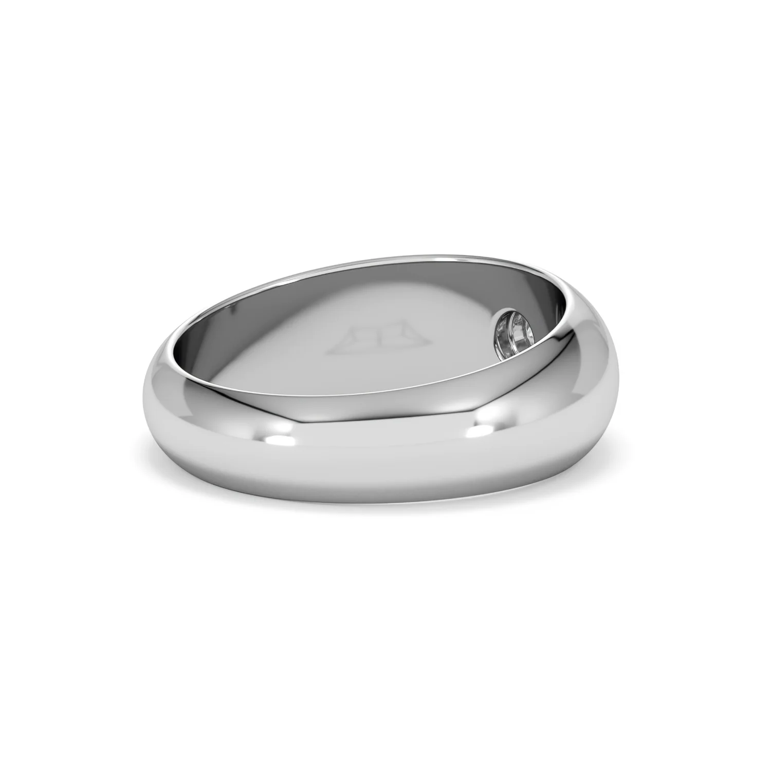Lab Diamond Signet Ring 0.25ct in 925 Silver H/SI - Image 38