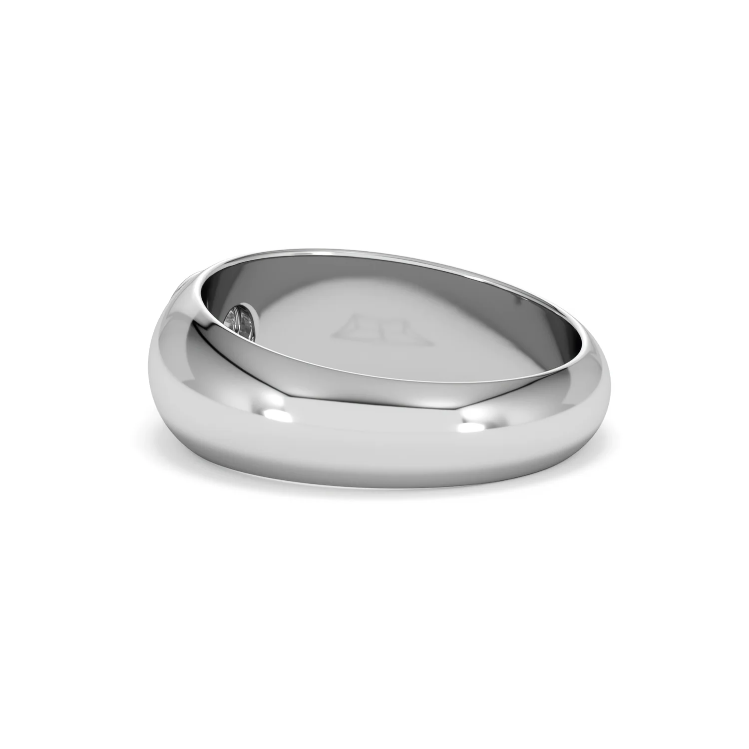 Lab Diamond Signet Ring 0.25ct in 925 Silver H/SI - Image 61